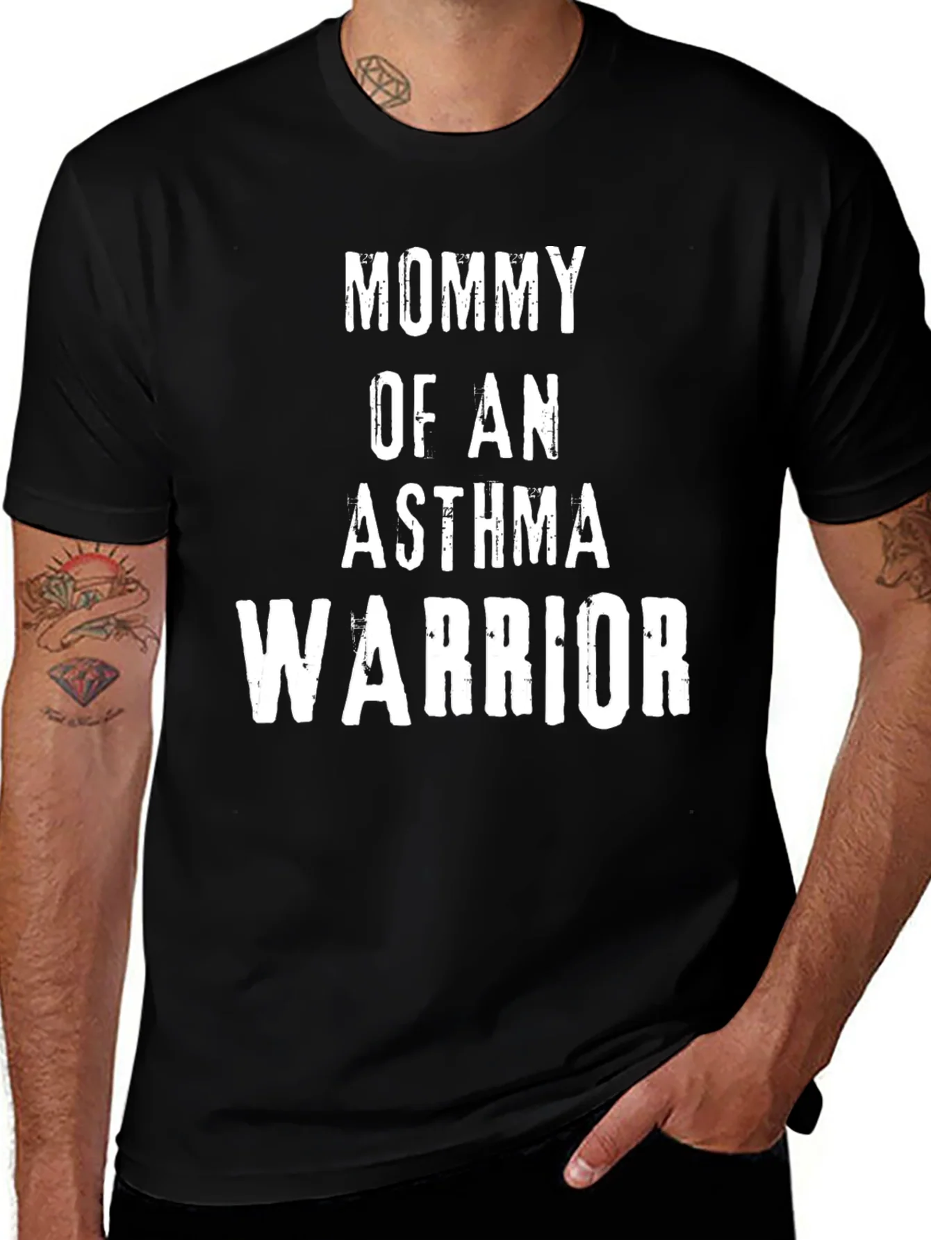 Rebbecca Mommy of an Asthma Warrior T-Shirt