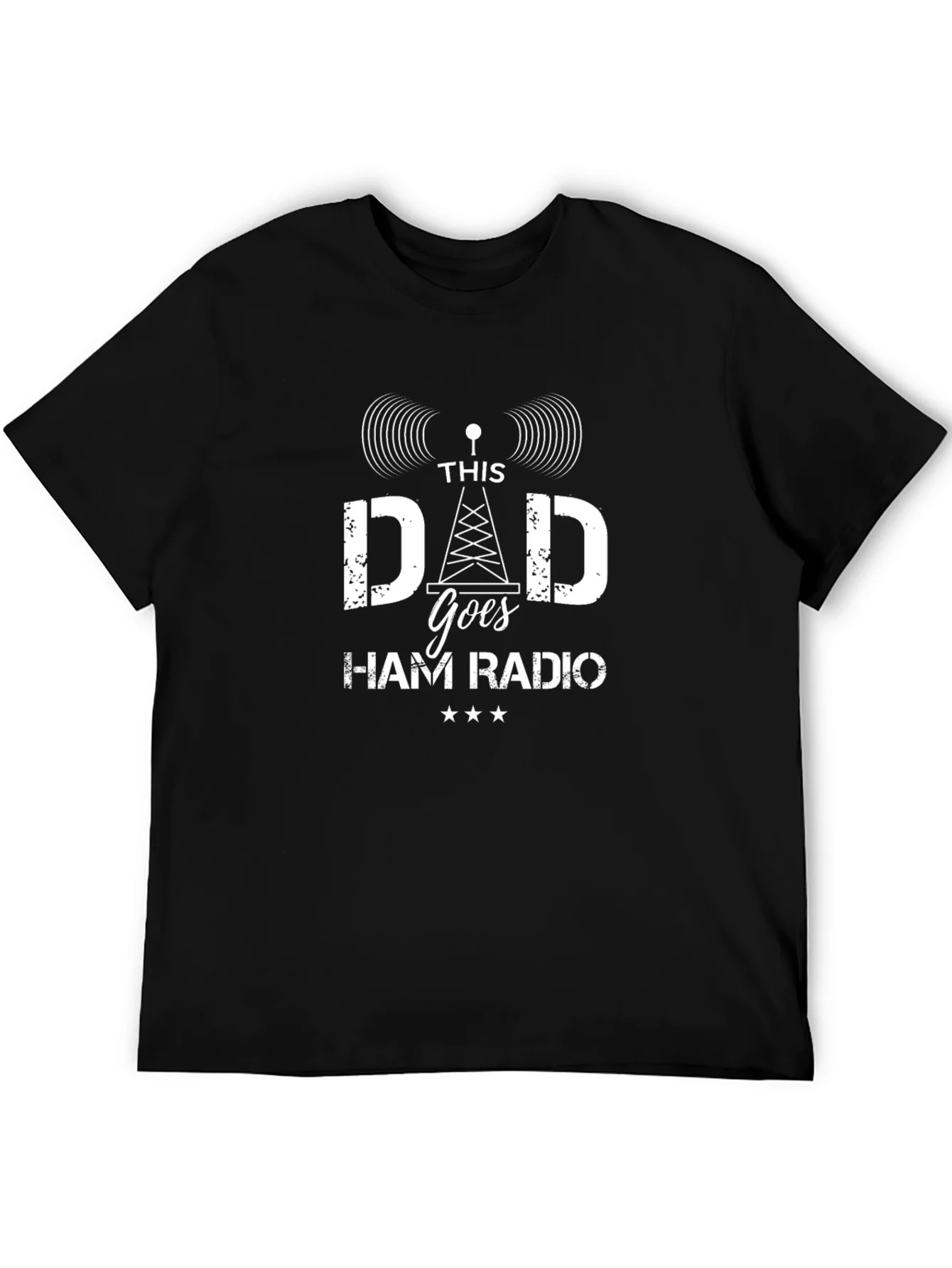 Rebbecca Ham Radio Dad Graphic T-Shirt