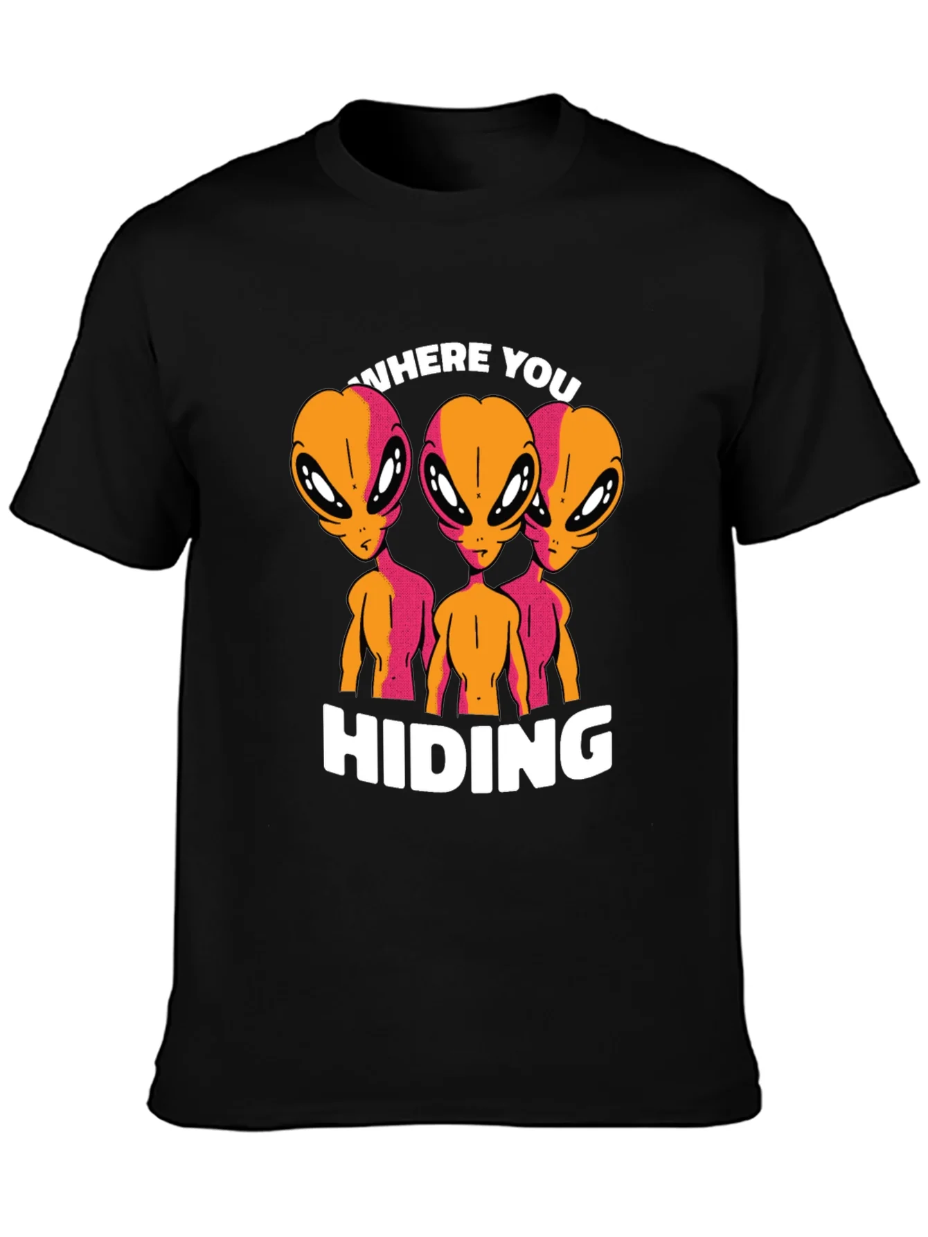 Rebbecca Alien Graphic T-Shirt - Where You Hiding?