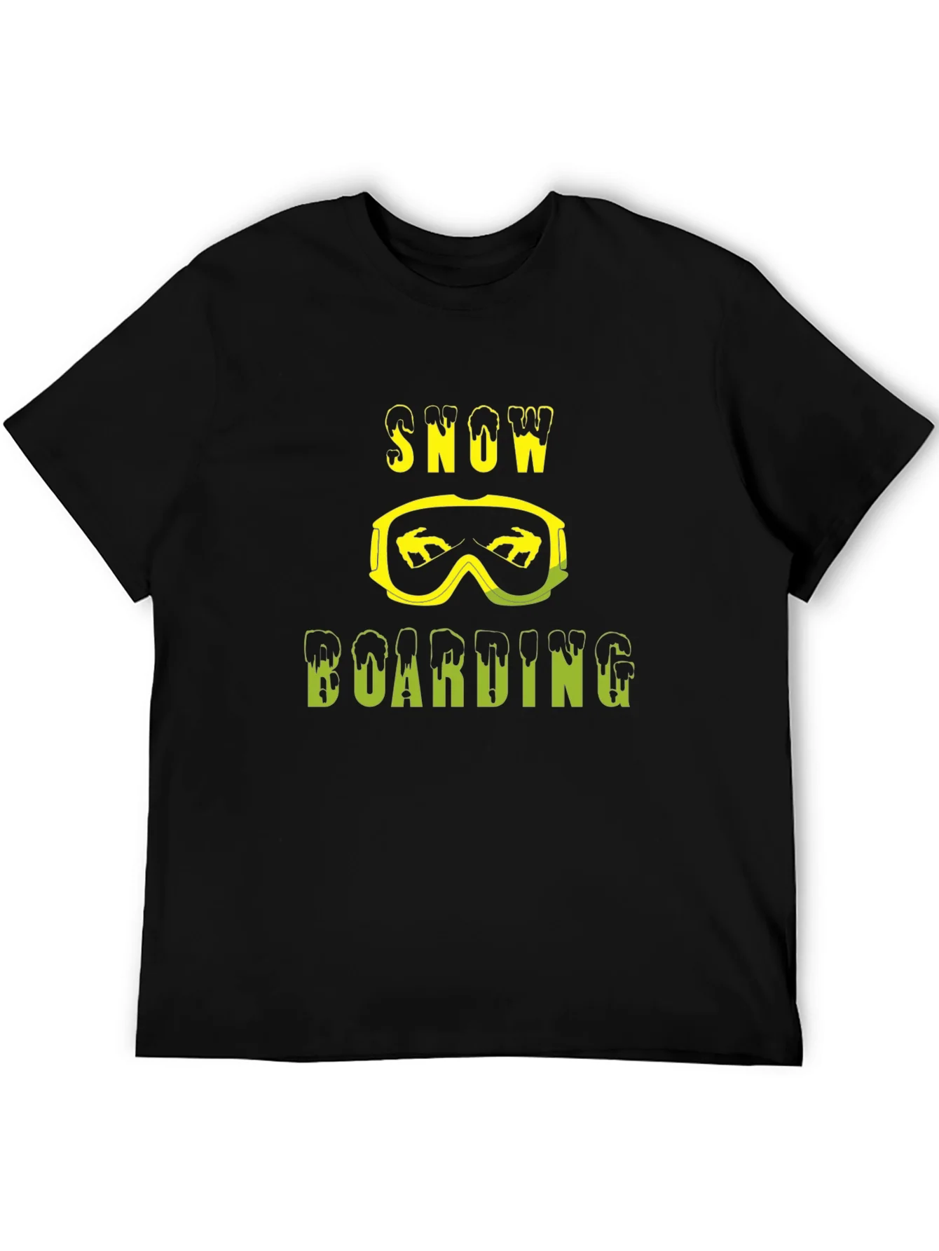 Rebbecca Snowboarding Graphic T-Shirt - Black