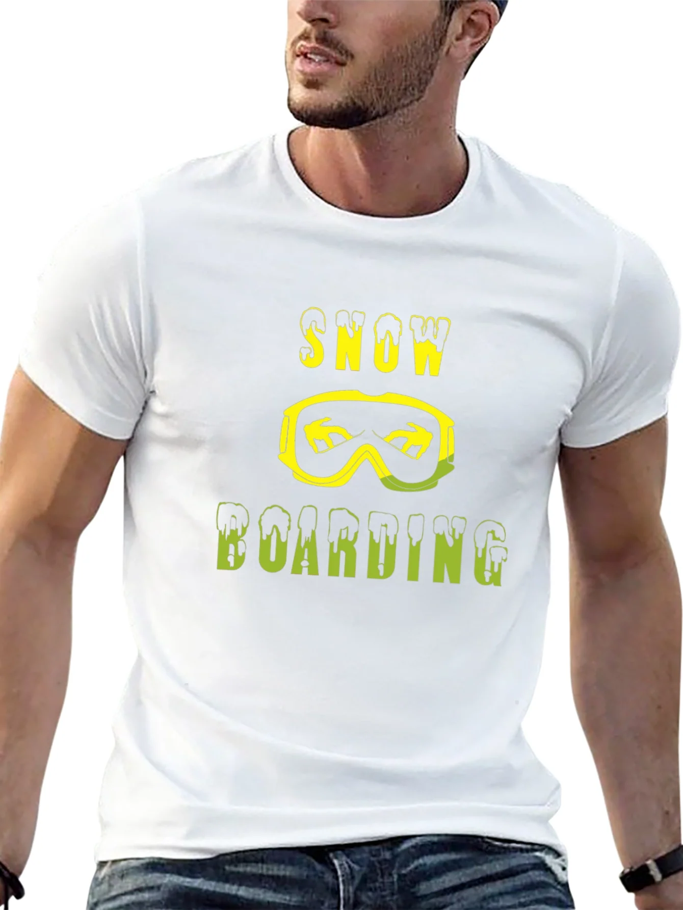 Rebbecca Snowboarding Graphic T-Shirt - Black