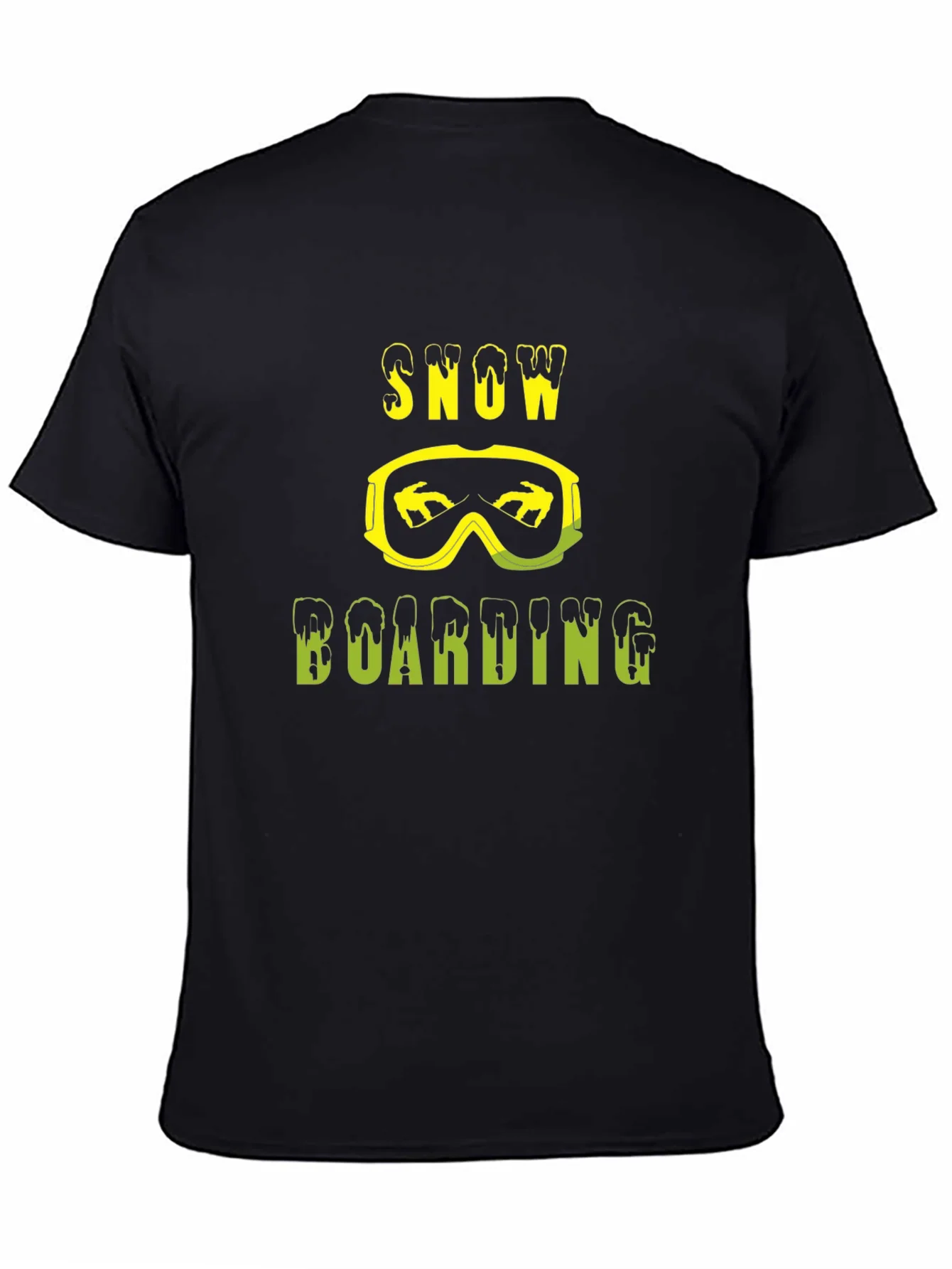 Rebbecca Snowboarding Graphic T-Shirt - Black
