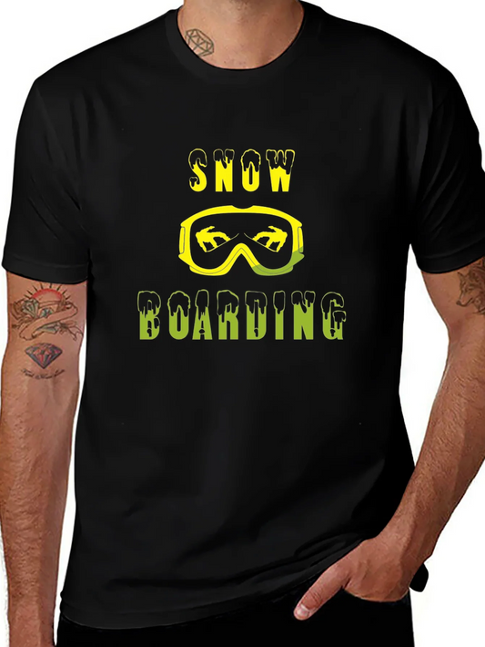Rebbecca Snowboarding Graphic T-Shirt - Black