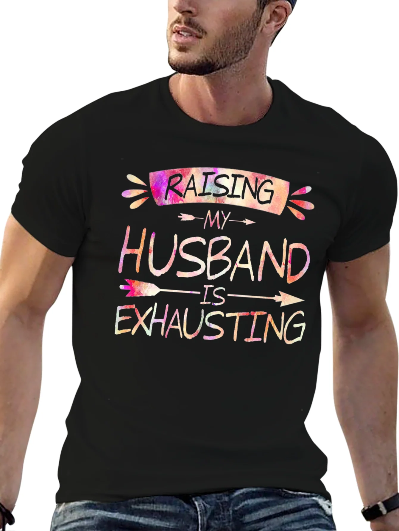 Rebbecca Raising My Husband T-Shirt Funny Wife Tee