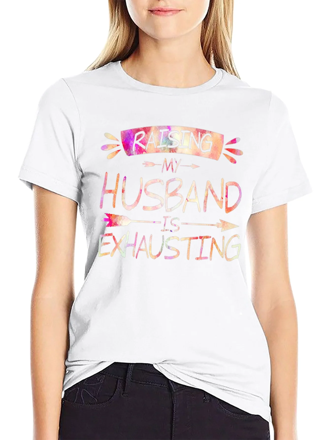 Rebbecca Raising My Husband T-Shirt Funny Wife Tee