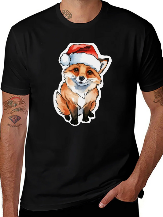 Rebbecca Festive Fox T-Shirt - Holiday Cheer