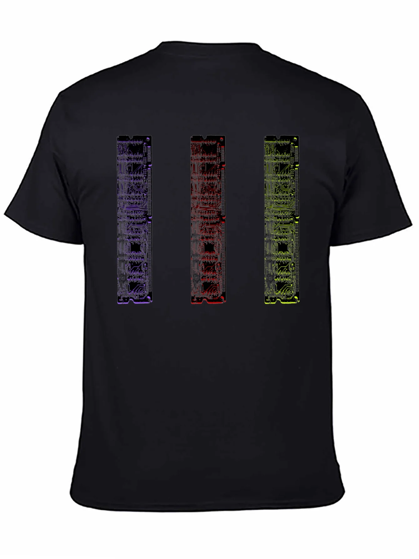 Rebbecca Geometric Circuit Board Mens Graphic T-Shirt