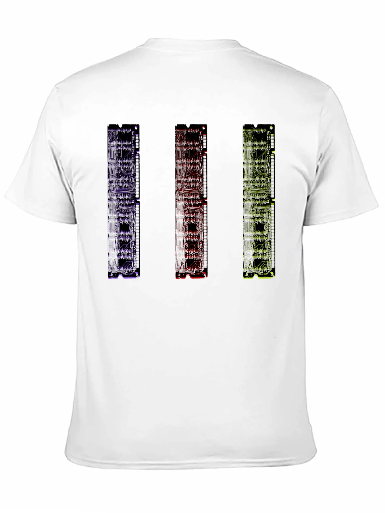 Rebbecca Geometric Circuit Board Mens Graphic T-Shirt