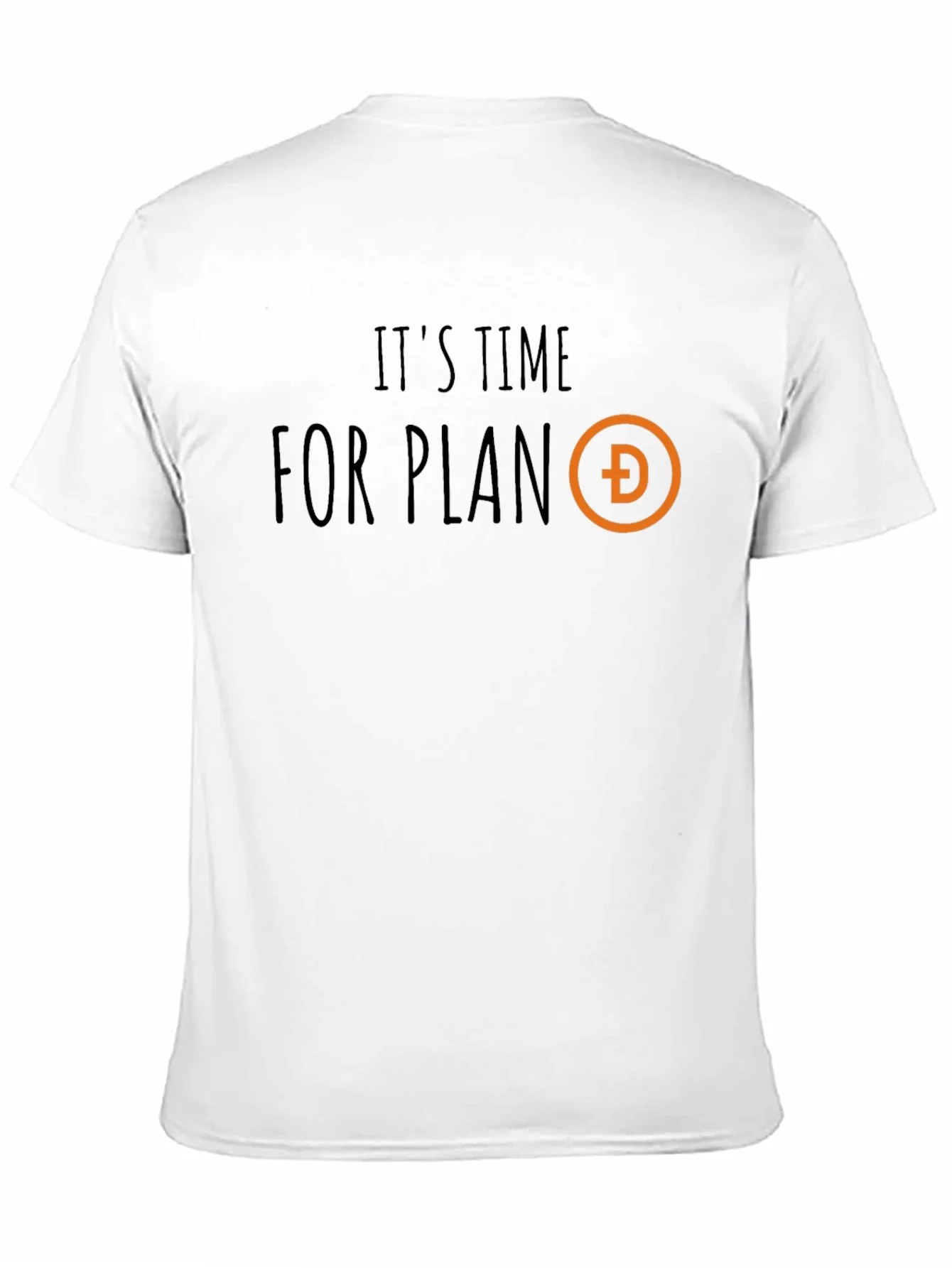 Camiseta Negra Es Hora del Plan DOGE