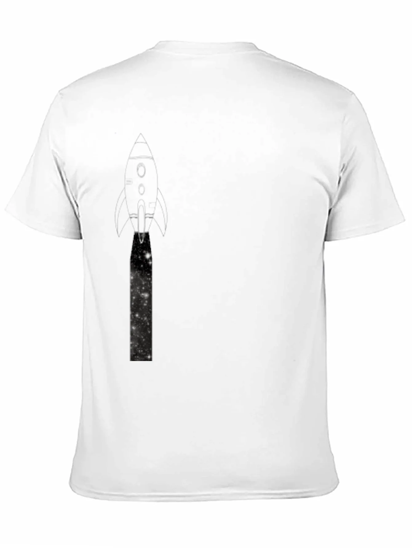 Rebbecca Rocket Launch Graphic Black T-Shirt