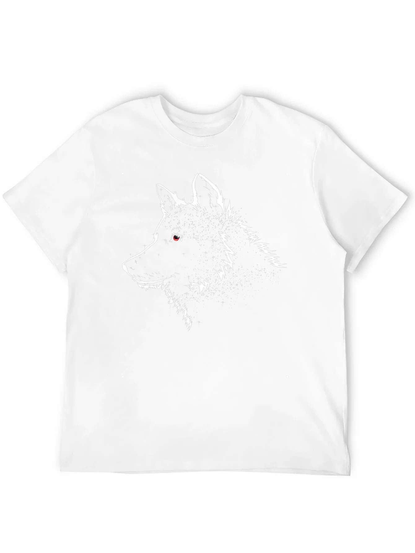 Rebbecca Wolf Graphic T-Shirt - Black Crew Neck Tee