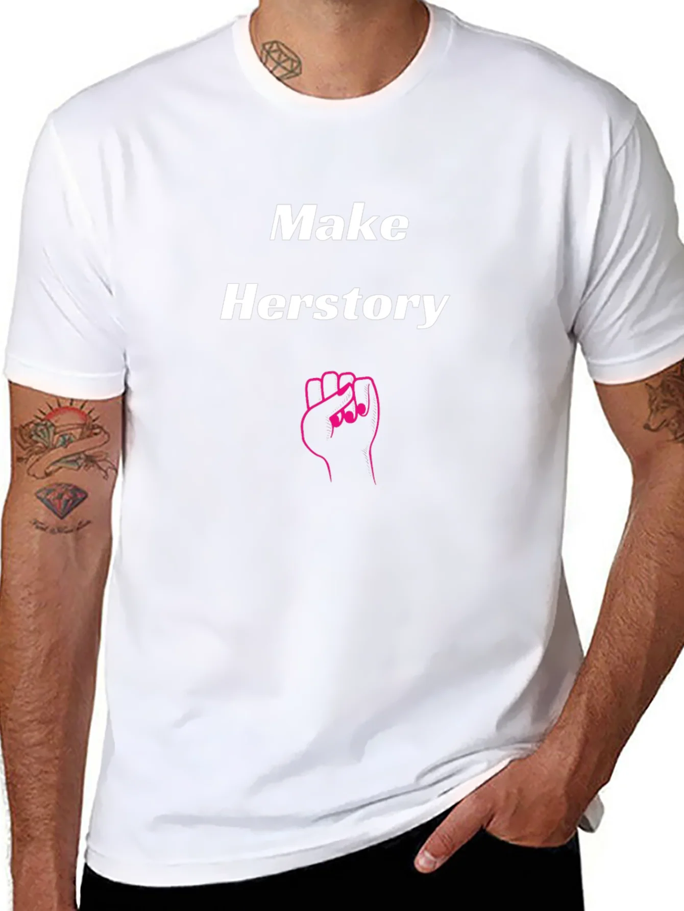 Rebbecca Make Herstory T-Shirt - Empowering Feminist Tee