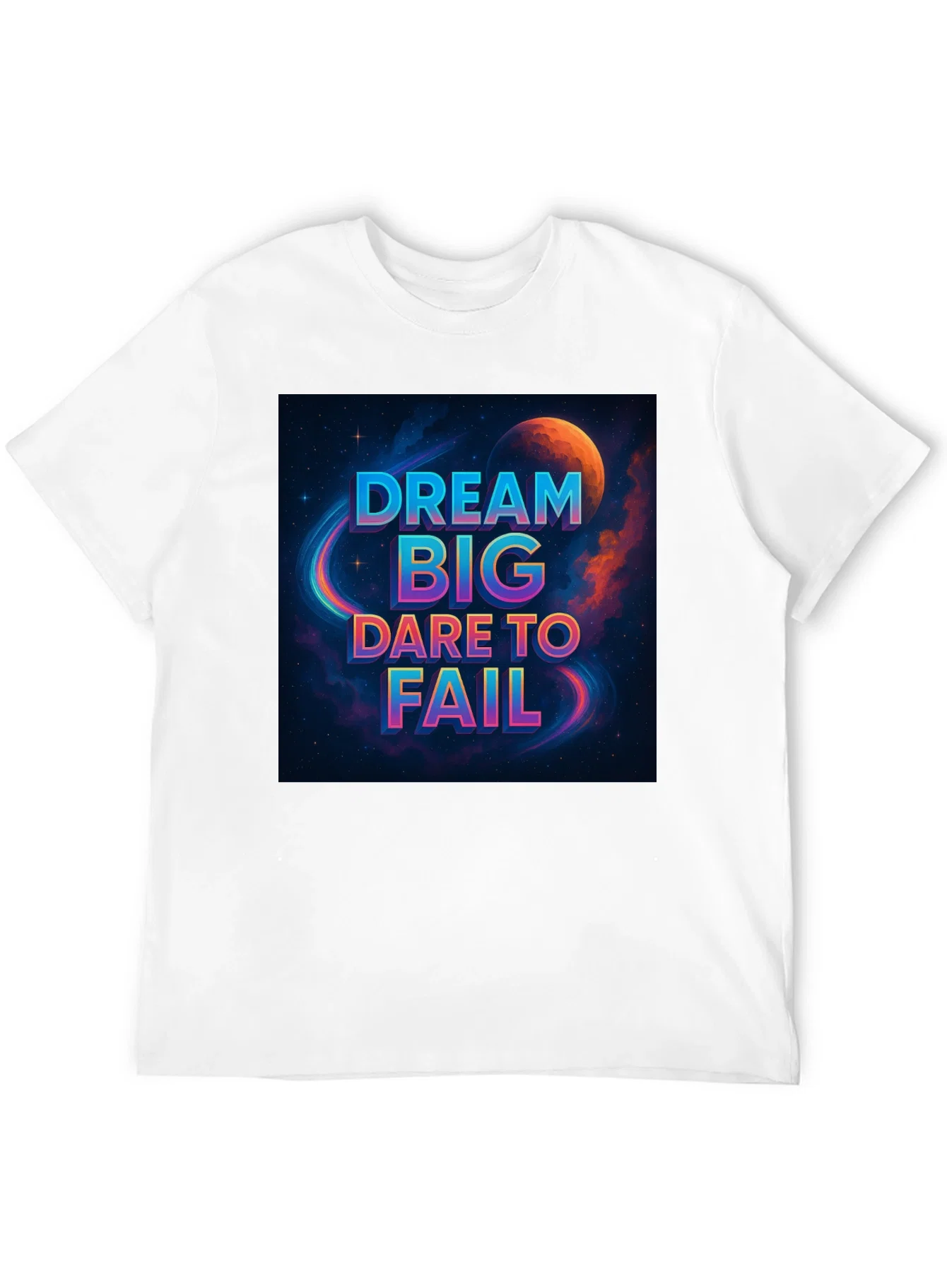Rebbecca Dream Big T-Shirt - Space Design