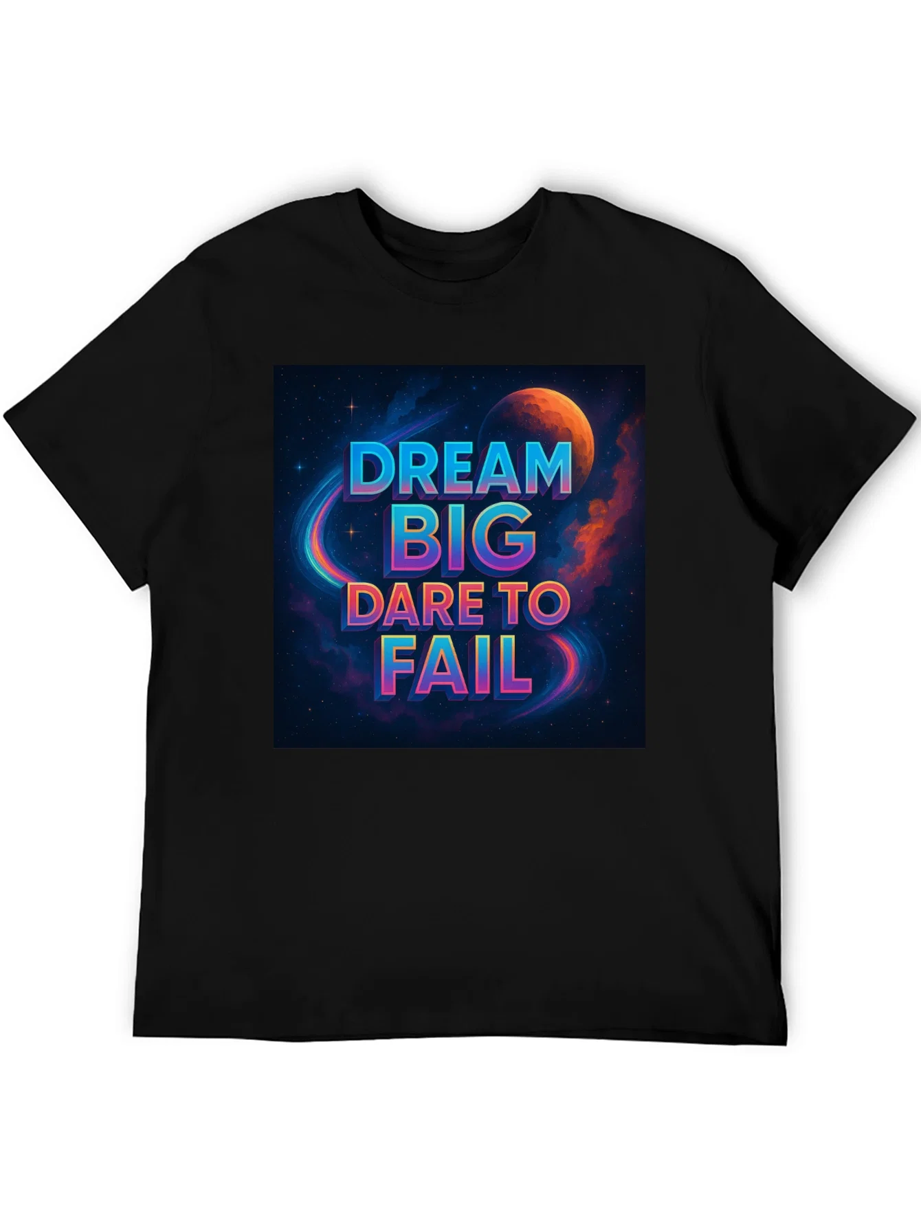 Rebbecca Dream Big T-Shirt - Space Design