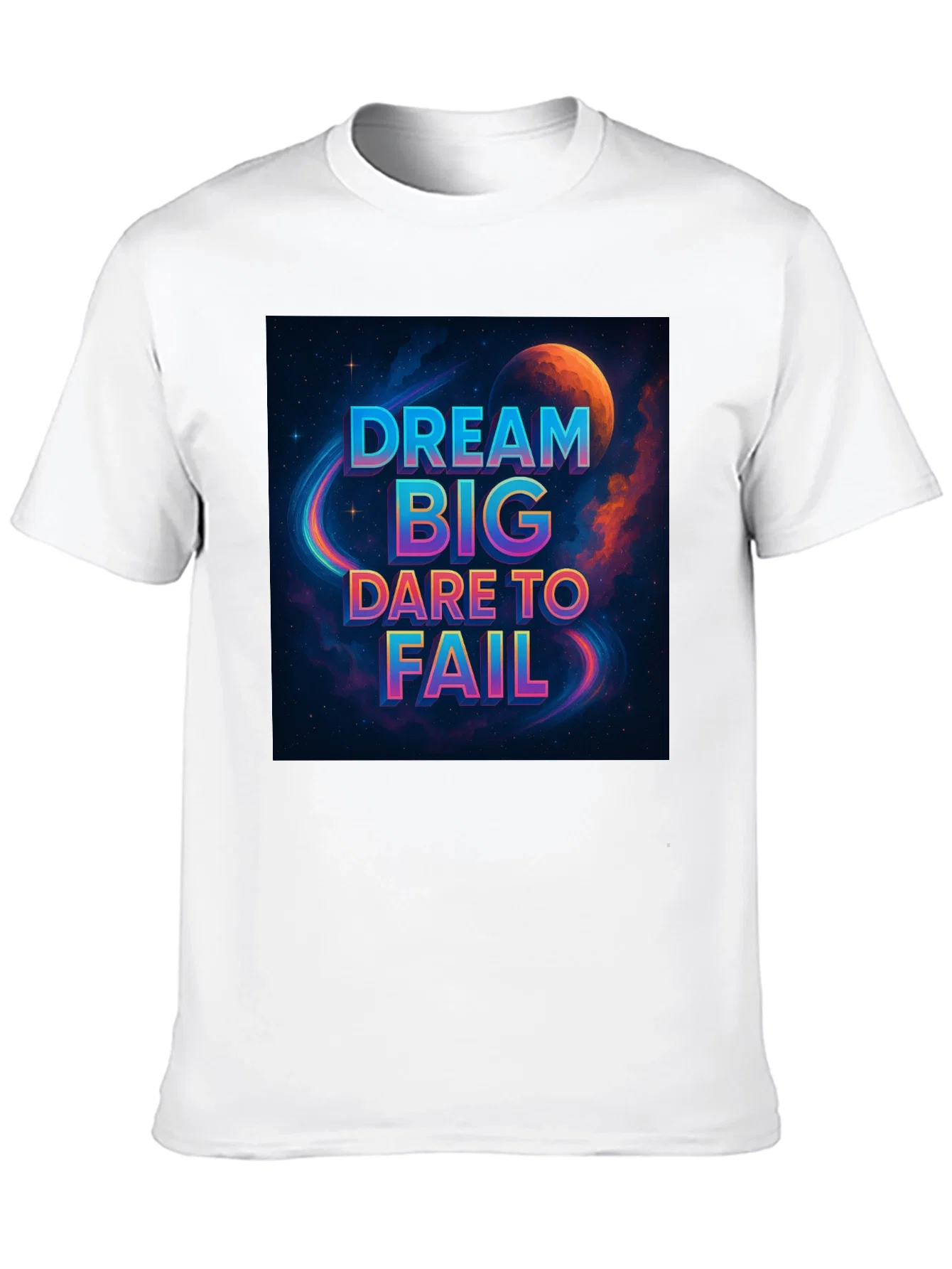 Rebbecca Dream Big T-Shirt - Space Design