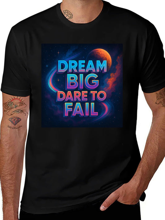 Rebbecca Dream Big T-Shirt - Space Design