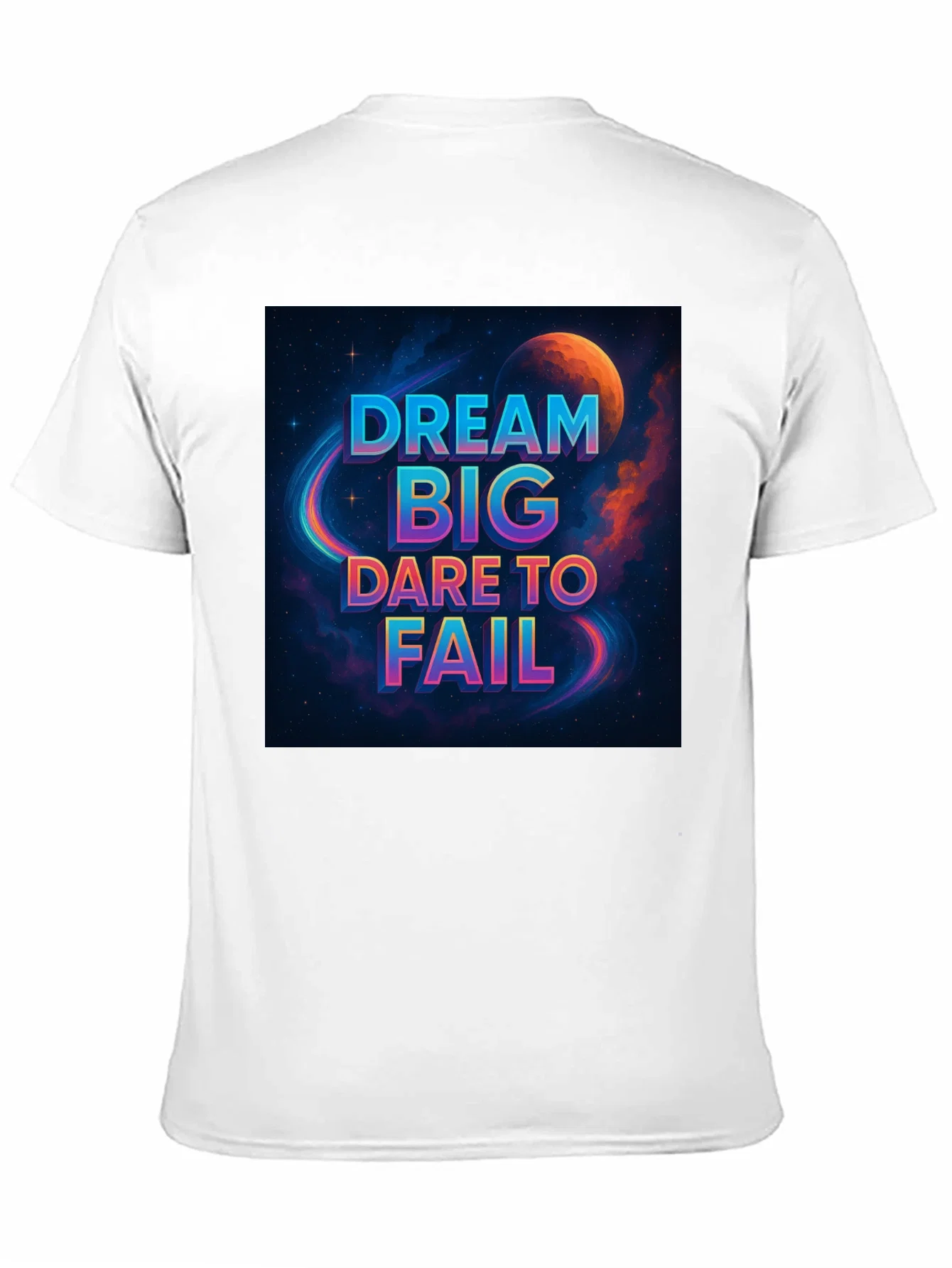 Rebbecca Dream Big T-Shirt - Space Design