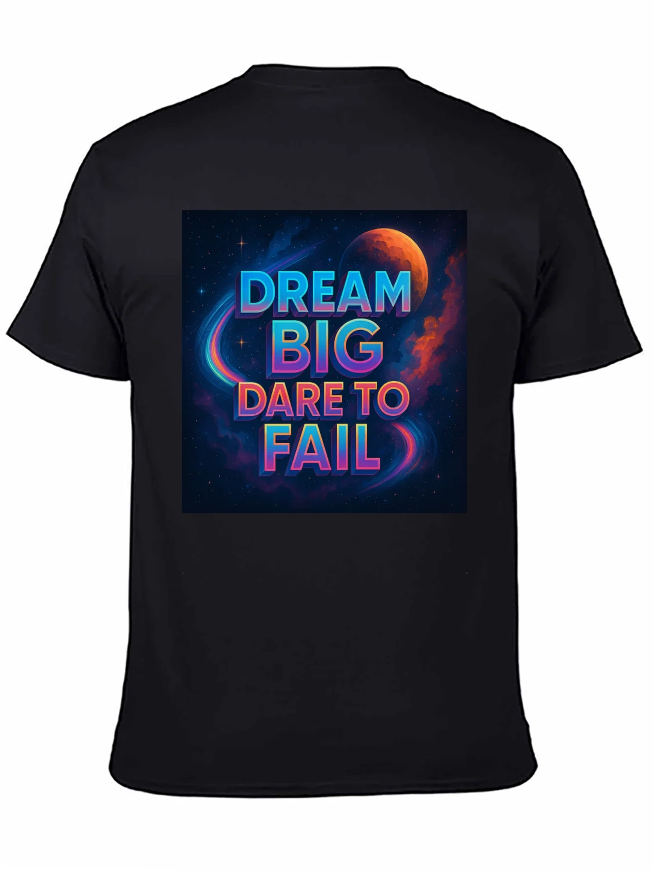 Rebbecca Dream Big T-Shirt - Space Design