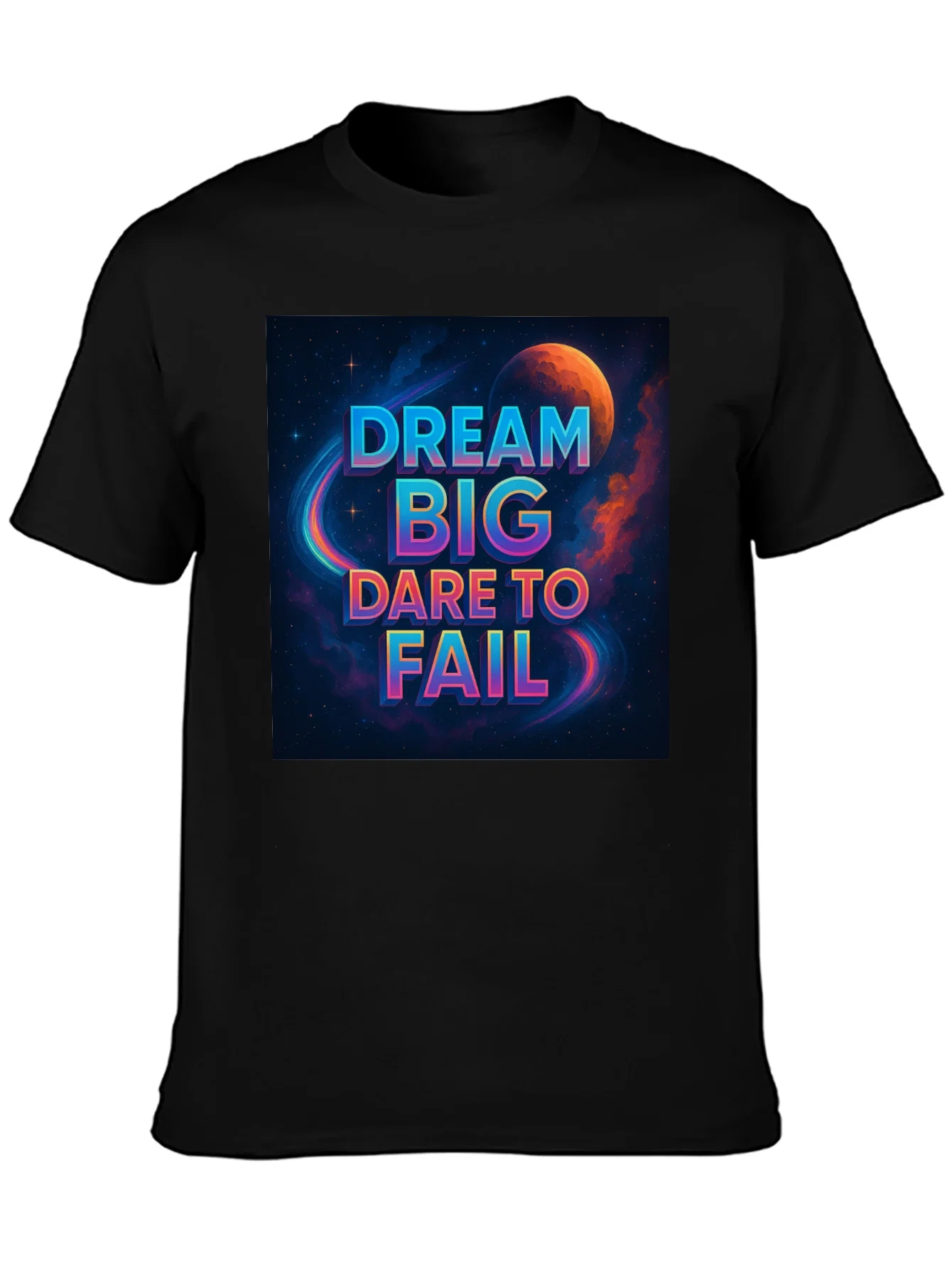 Rebbecca Dream Big T-Shirt - Space Design