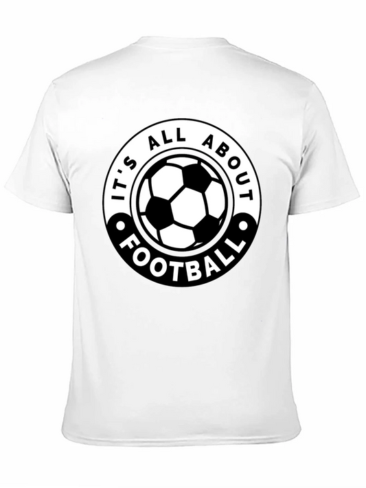 Camiseta Negra: ?Todo Se Trata de F¨²tbol!