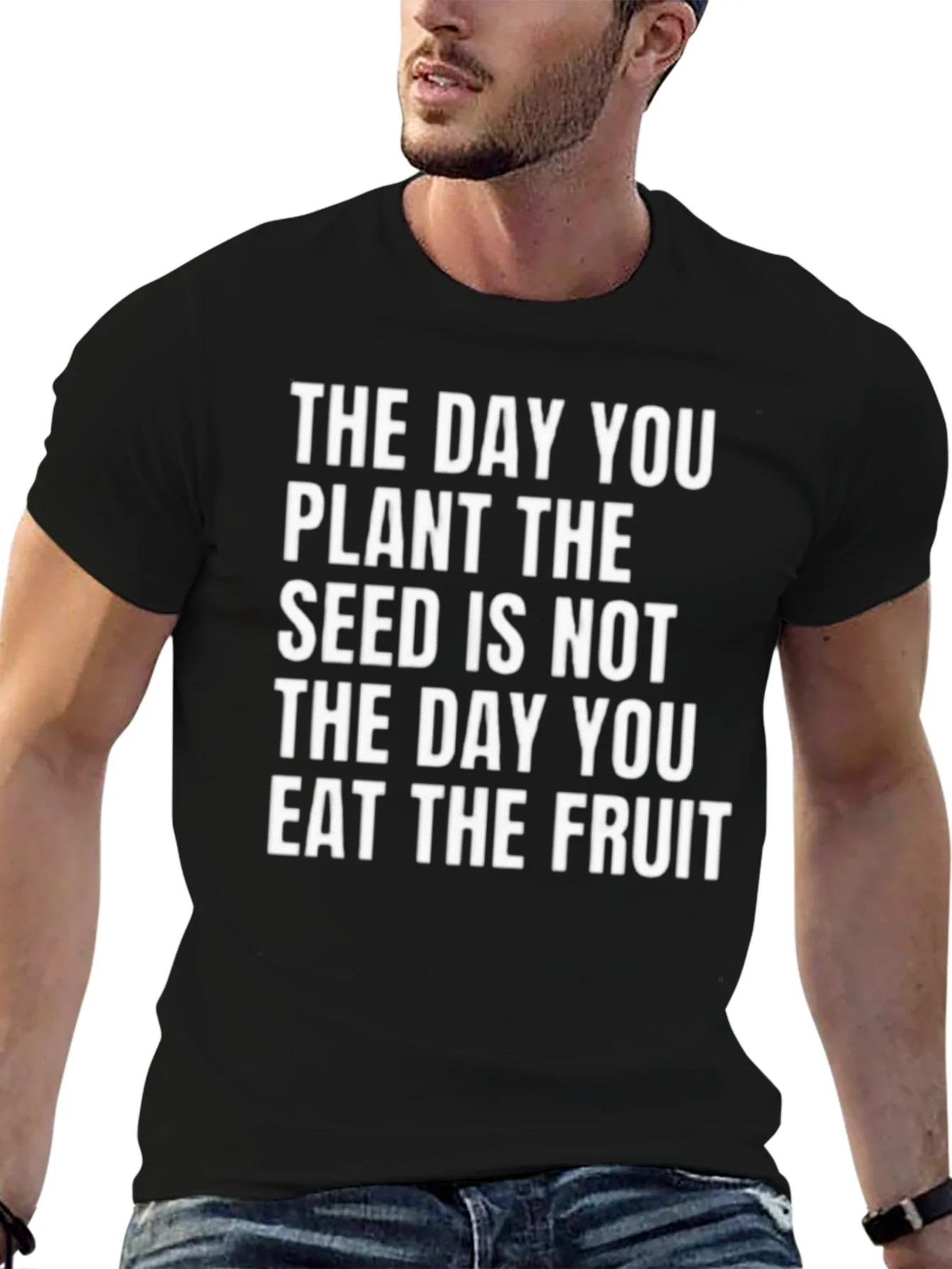 Rebbecca Plant the Seed T-Shirt - Inspirational Quote Tee