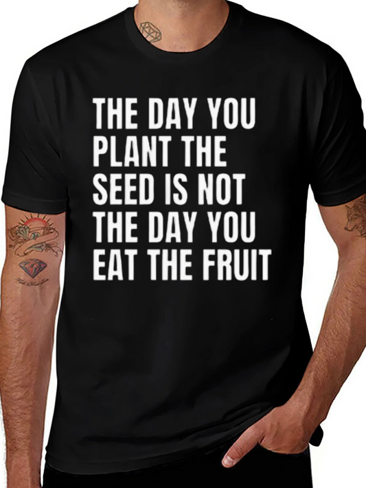 Rebbecca Plant the Seed T-Shirt - Inspirational Quote Tee