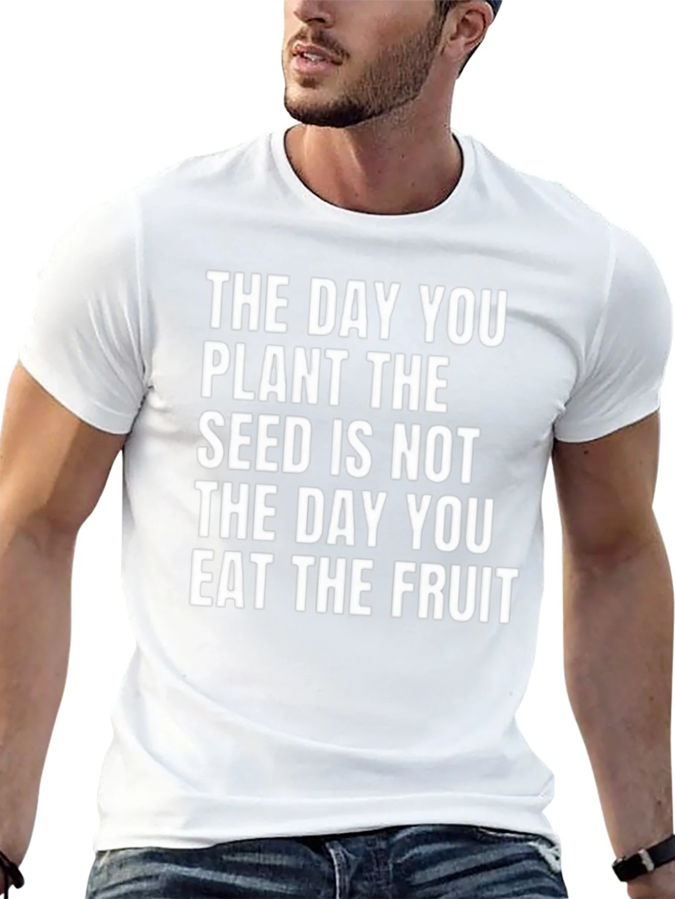 Rebbecca Plant the Seed T-Shirt - Inspirational Quote Tee