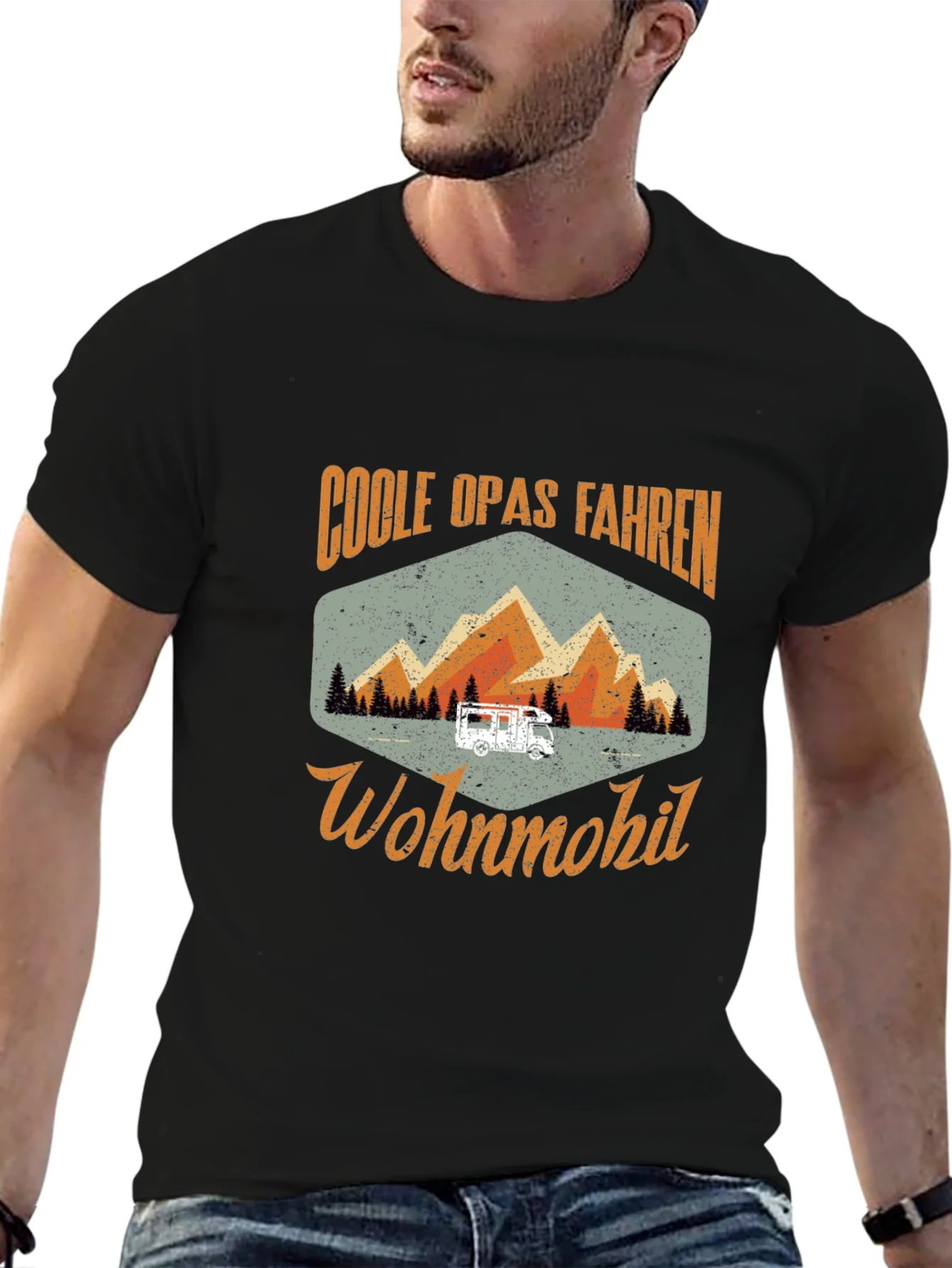 Rebbecca Cool Grandpas Drive RVs T-Shirt