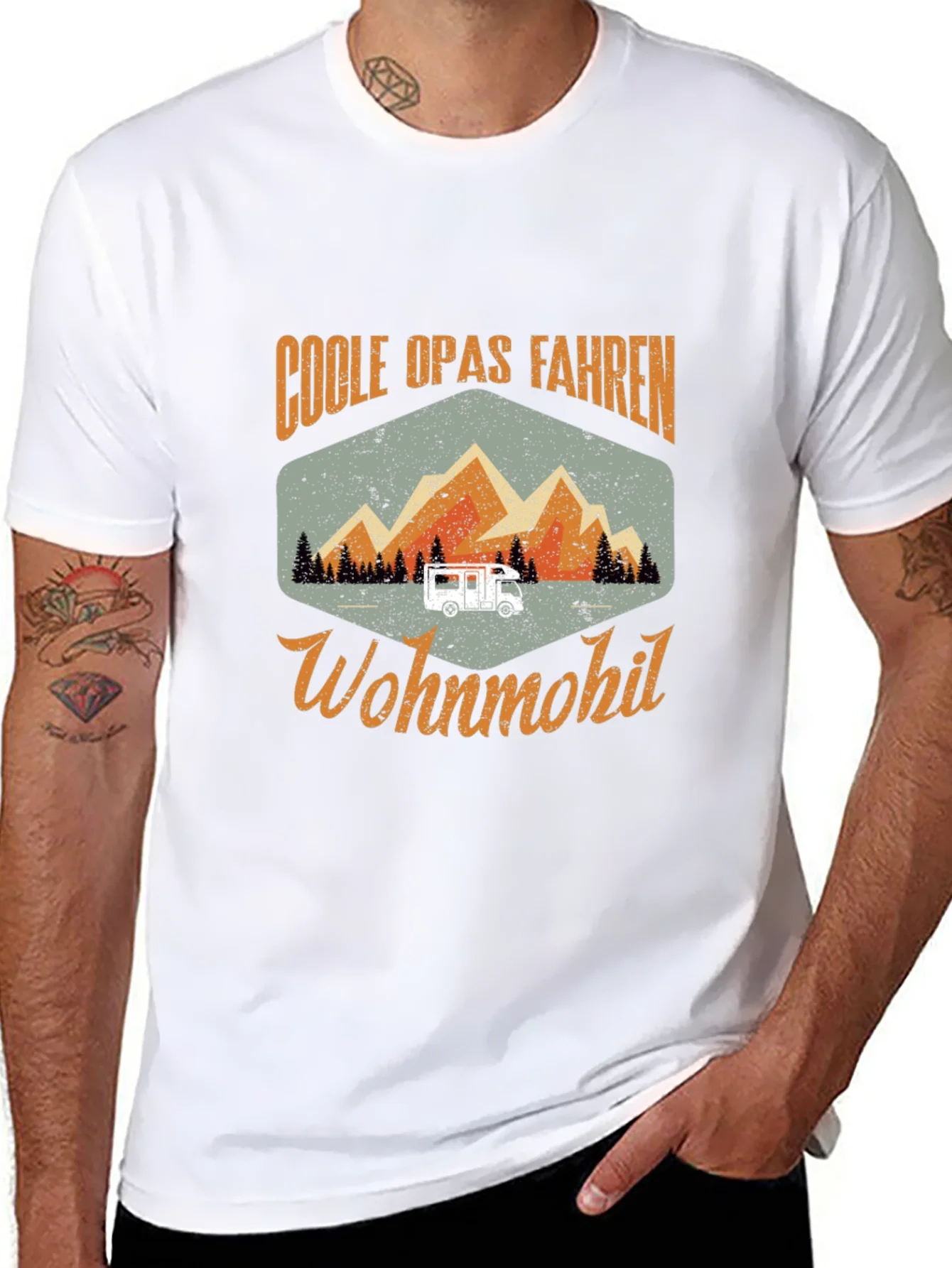 Rebbecca Cool Grandpas Drive RVs T-Shirt