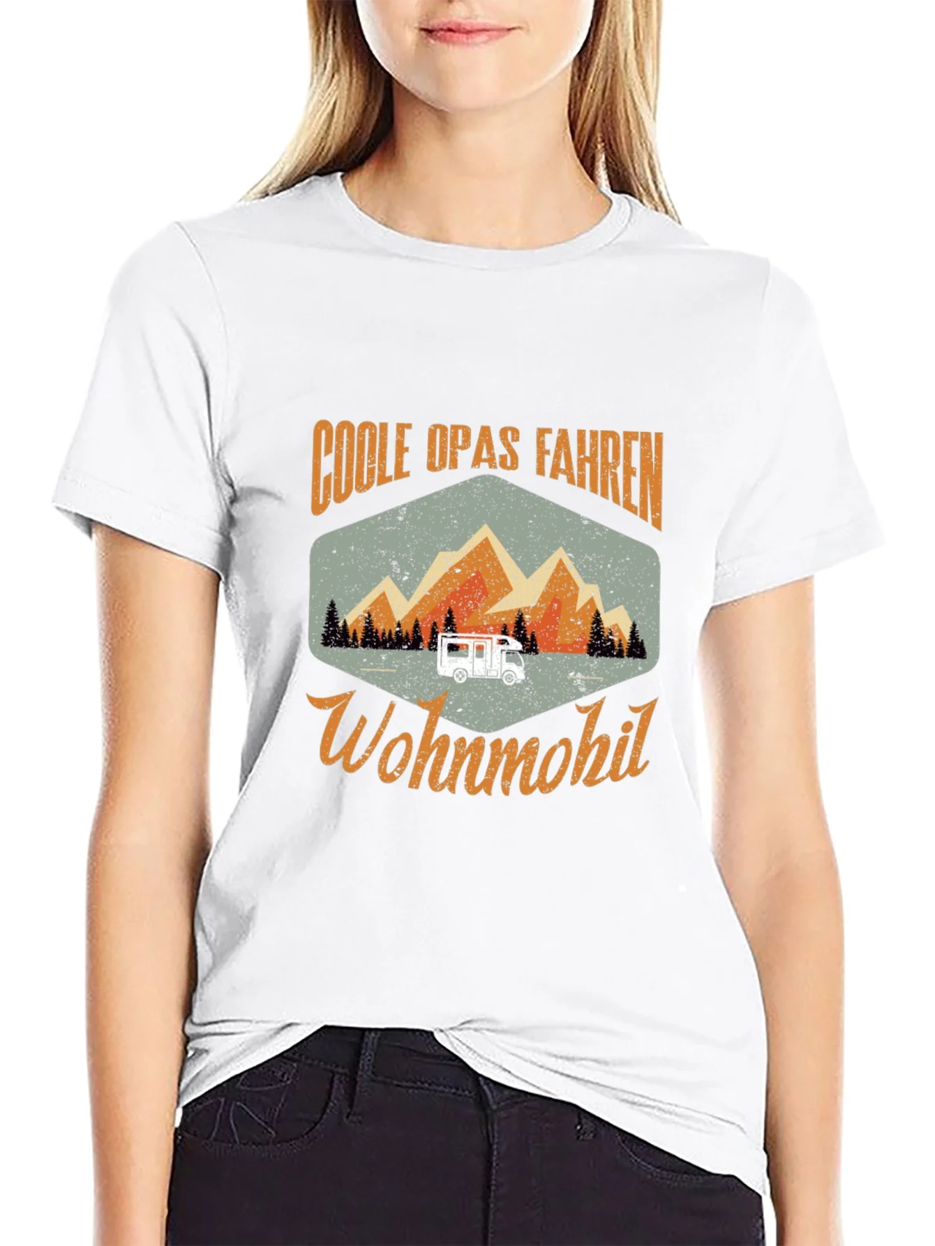 Rebbecca Cool Grandpas Drive RVs T-Shirt