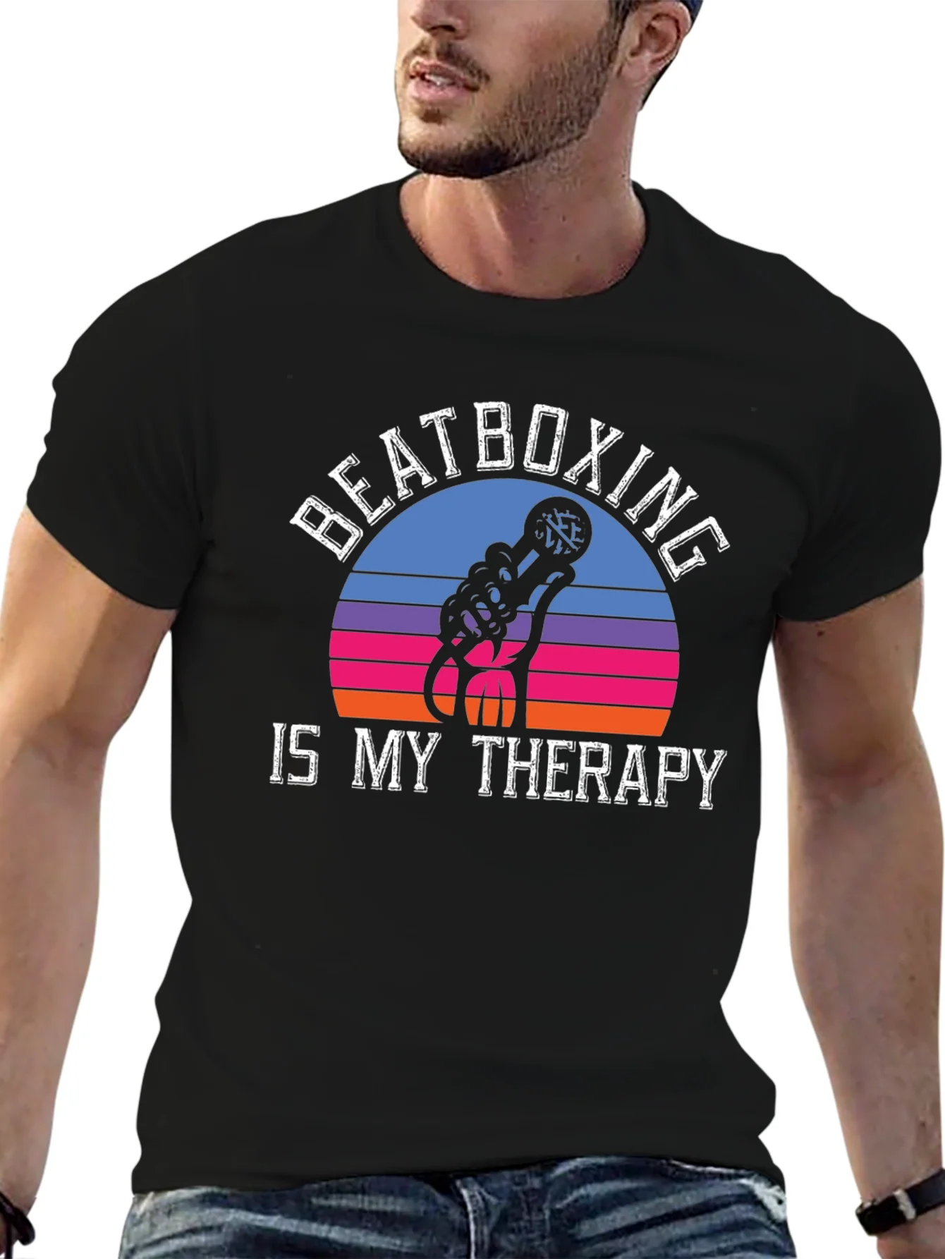 Rebbecca Beatboxing Therapy T-Shirt - Music Lover Tee