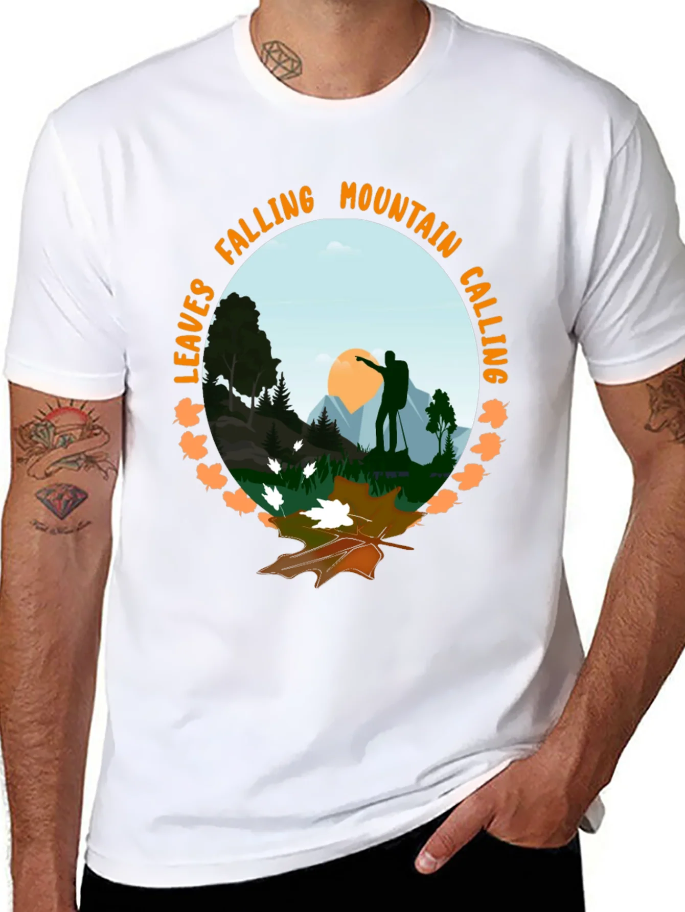 Rebbecca Mountain Calling T-Shirt - Nature Adventure Tee