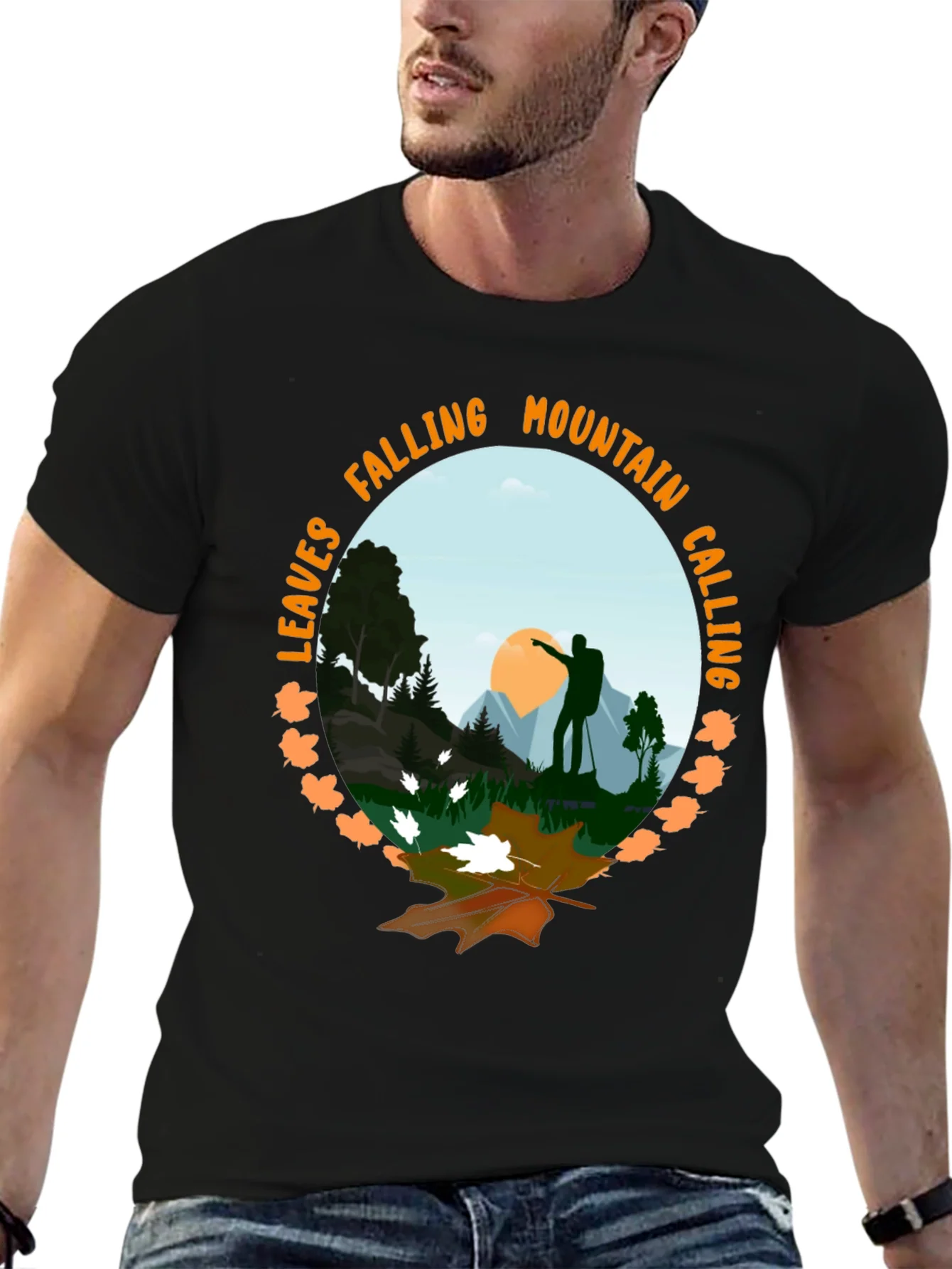 Rebbecca Mountain Calling T-Shirt - Nature Adventure Tee