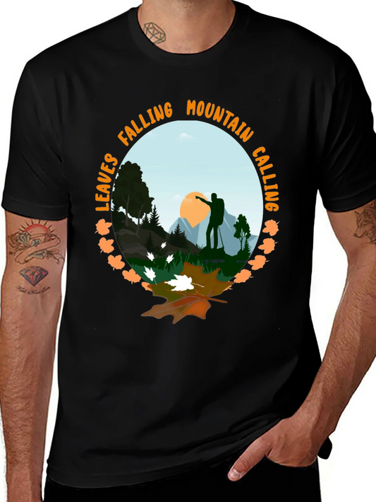 Rebbecca Mountain Calling T-Shirt - Nature Adventure Tee