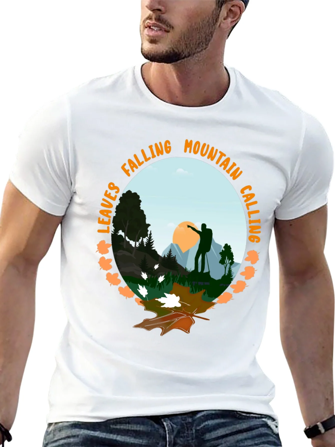 Rebbecca Mountain Calling T-Shirt - Nature Adventure Tee