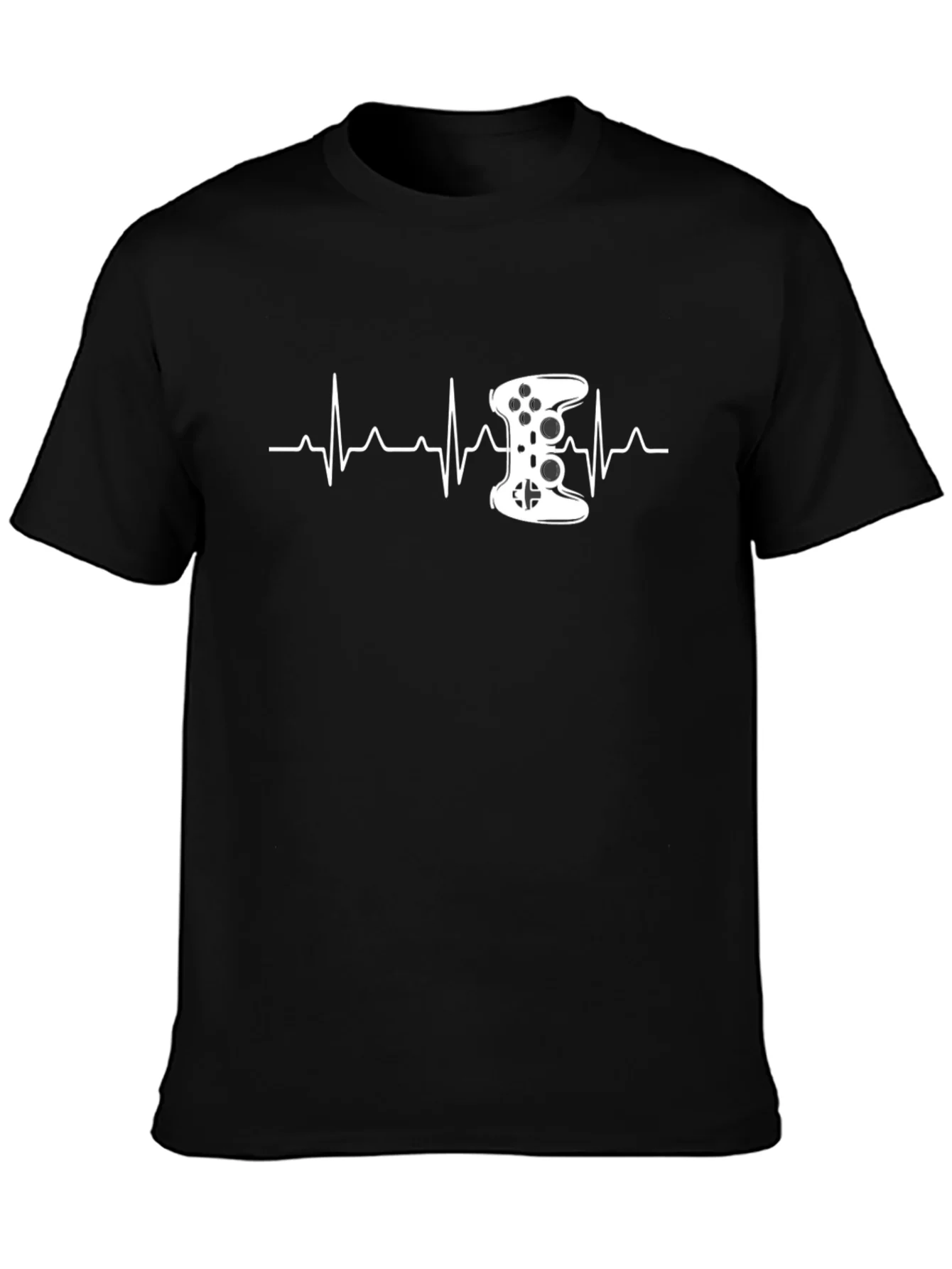 Rebbecca Gamer Heartbeat T-Shirt - Controller Design