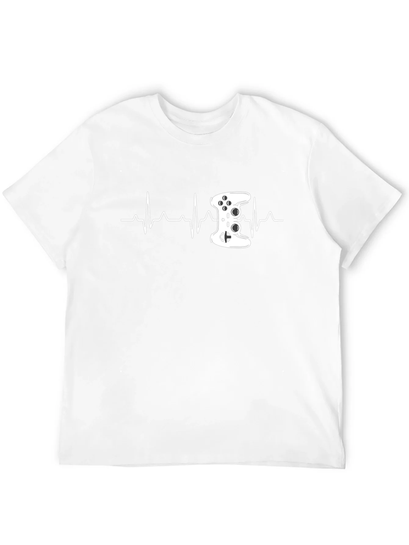 Rebbecca Gamer Heartbeat T-Shirt - Controller Design