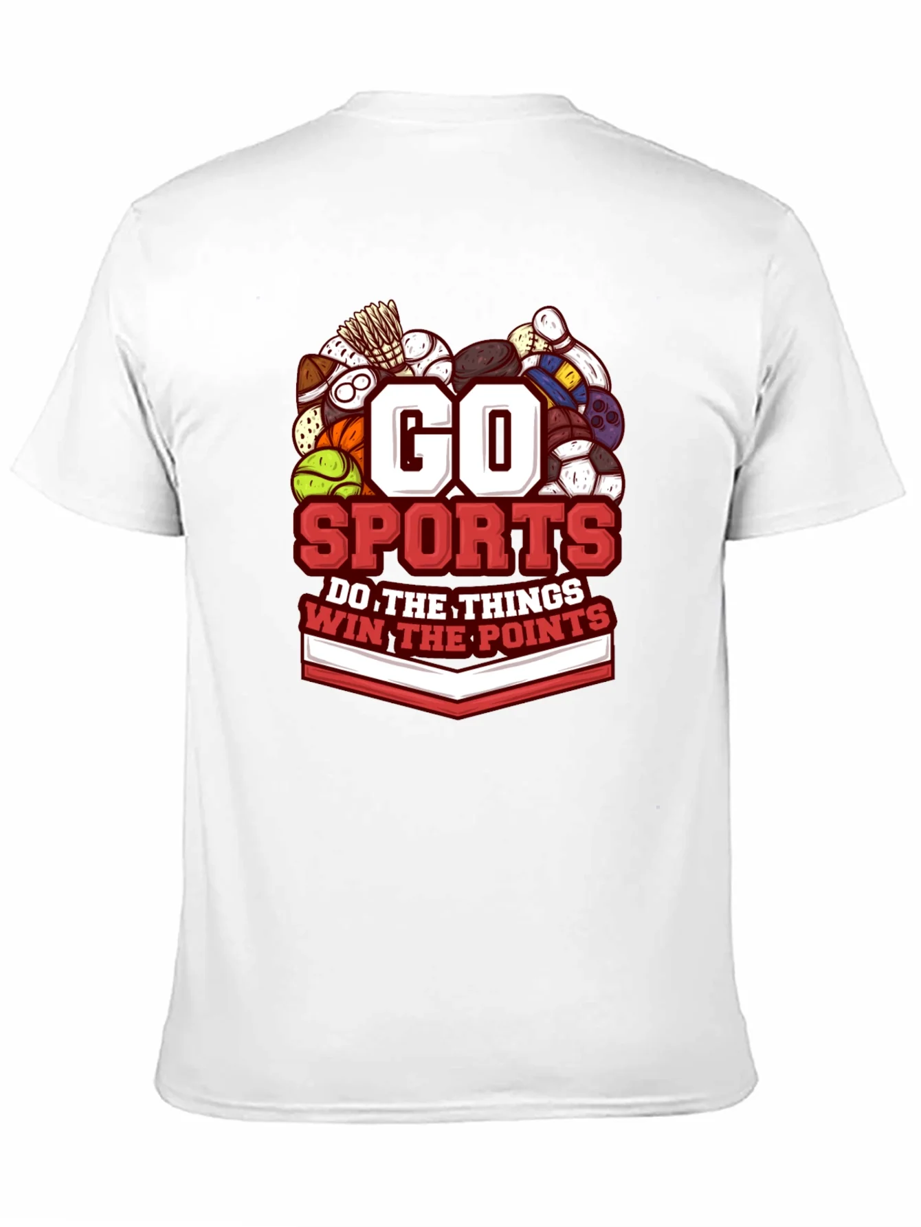 Camiseta Negra Deportiva Go Sports para Hombre