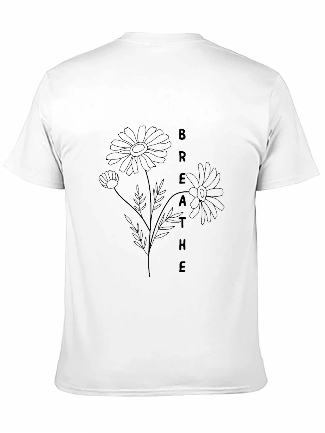 Rebbecca Breathe Daisy Graphic Tee - Stylish Comfort