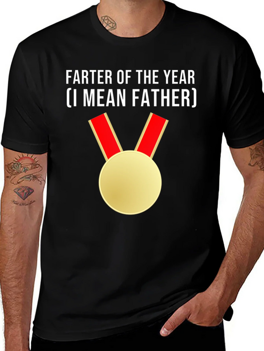 Rebbecca Farter of the Year (I Mean Father) Novelty T-Shirt