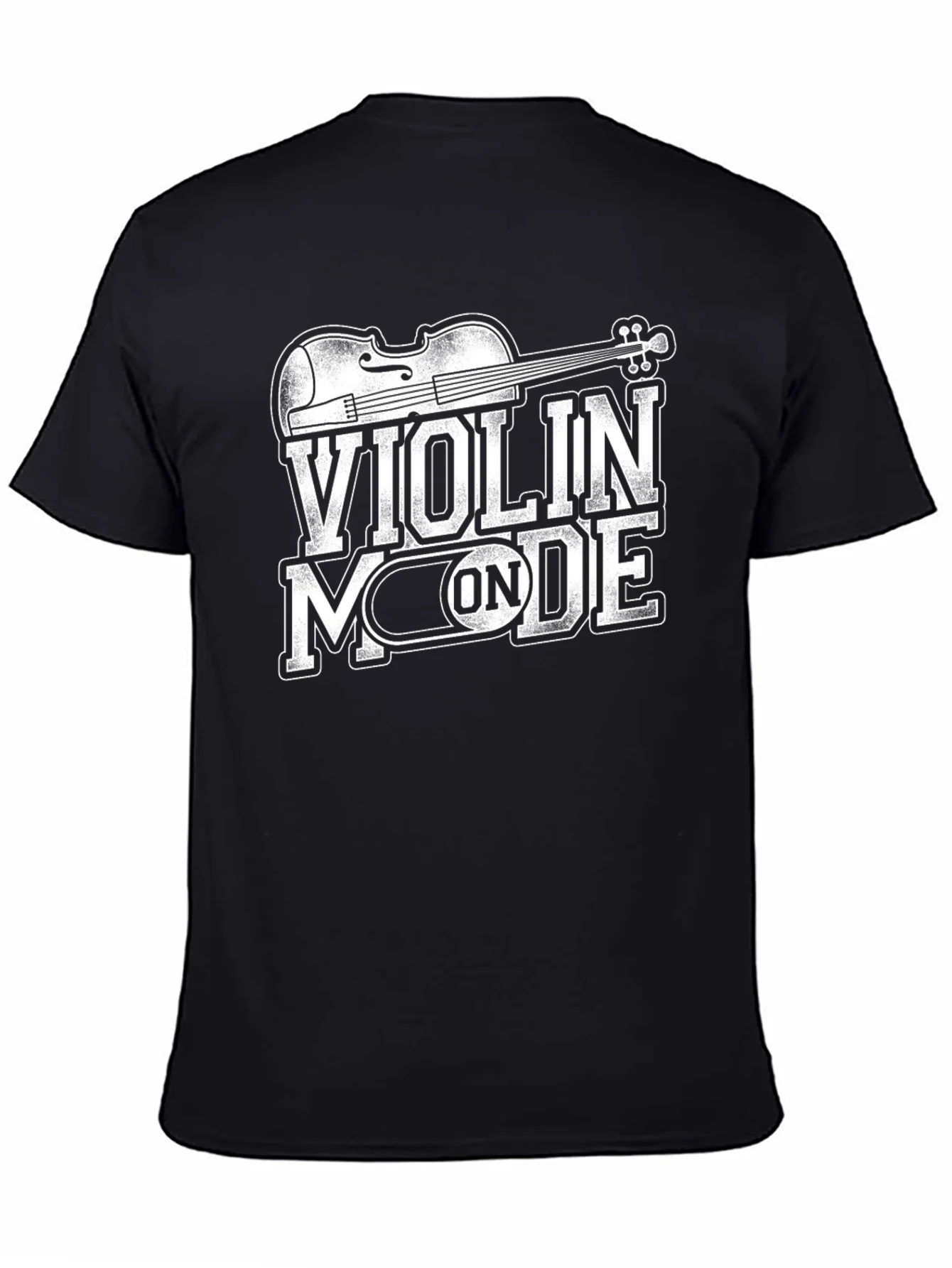 Rebbecca Violin Mode On Graphic T-Shirt - Black