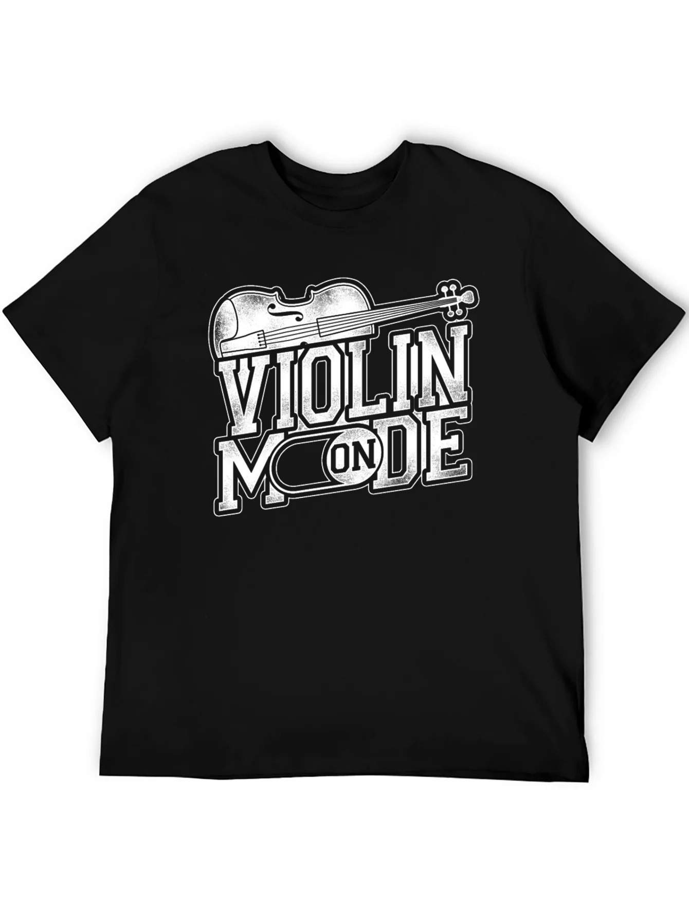 Rebbecca Violin Mode On Graphic T-Shirt - Black