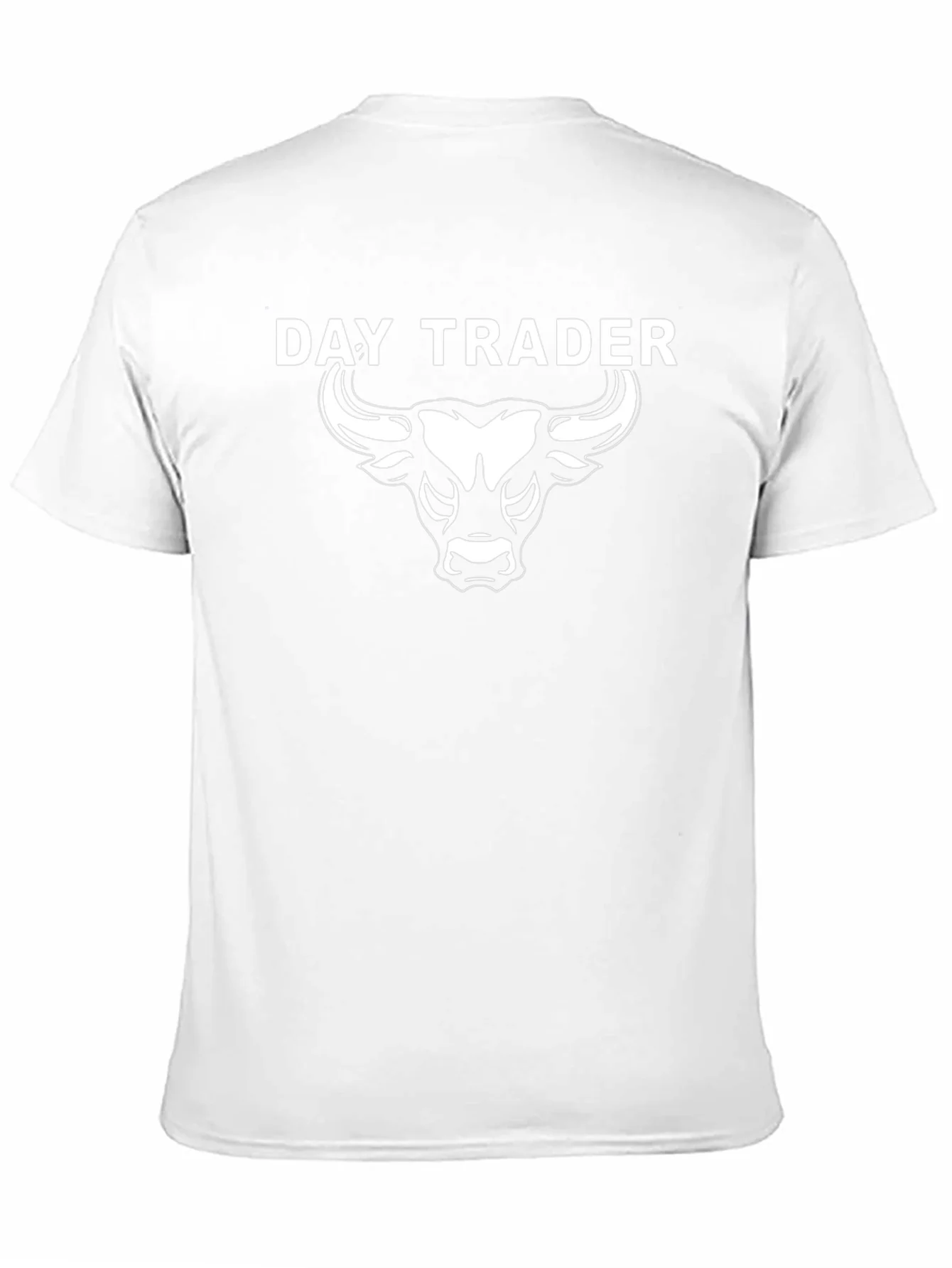 Camiseta Negra Day Trader Toro Blanco