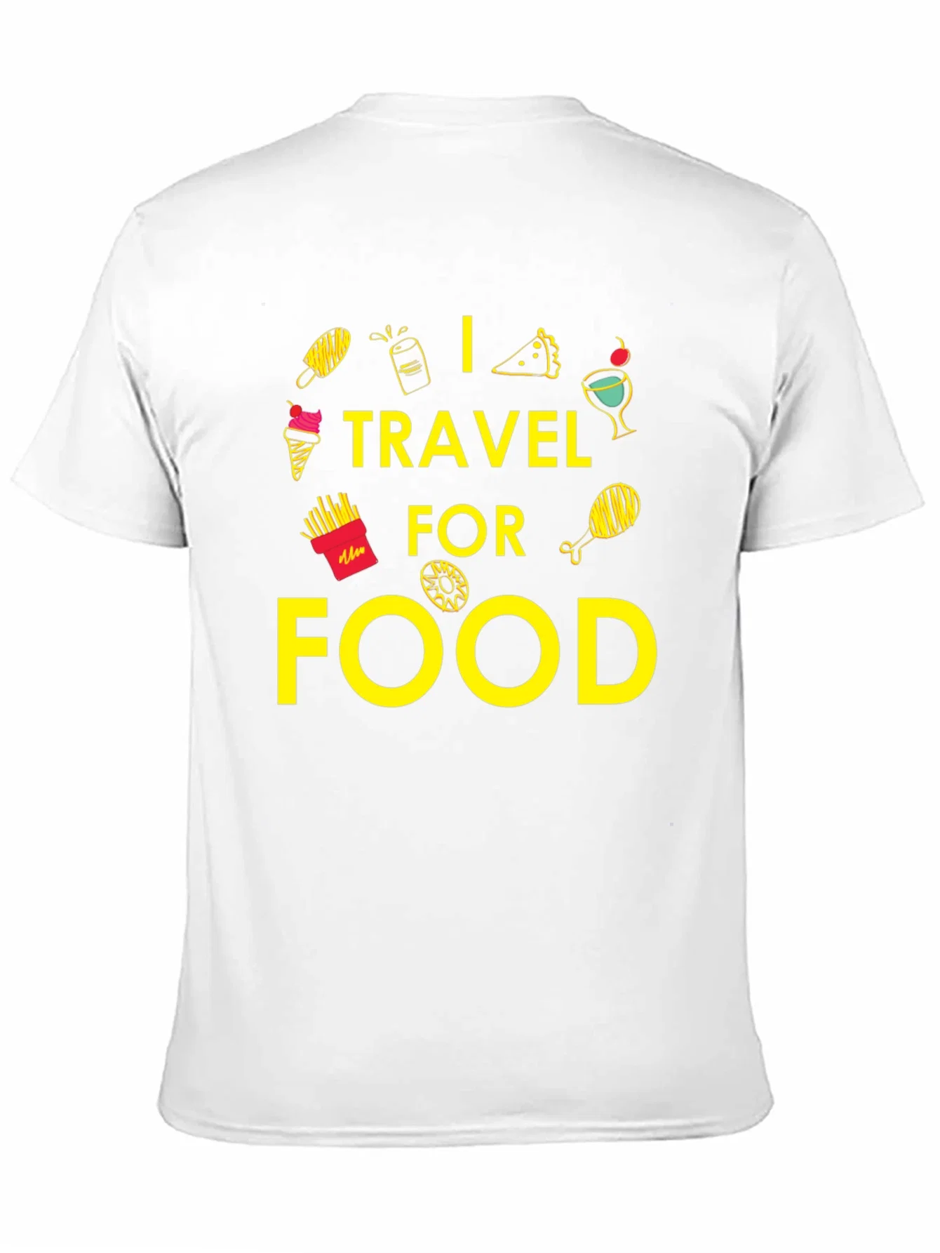 Rebbecca I Travel For Food Graphic T-Shirt