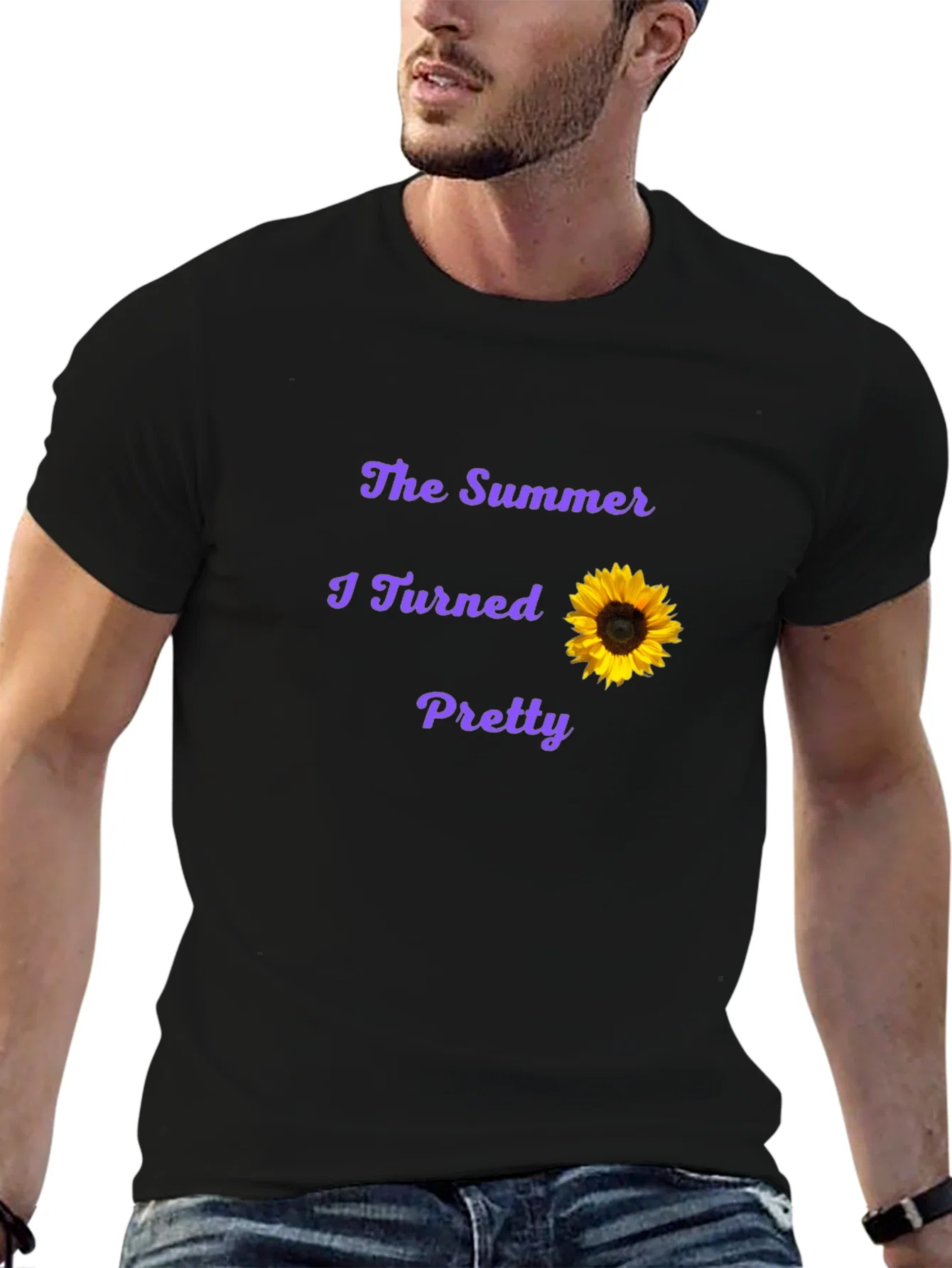 Rebbecca The Summer I Turned Pretty Sunflower T-Shirt