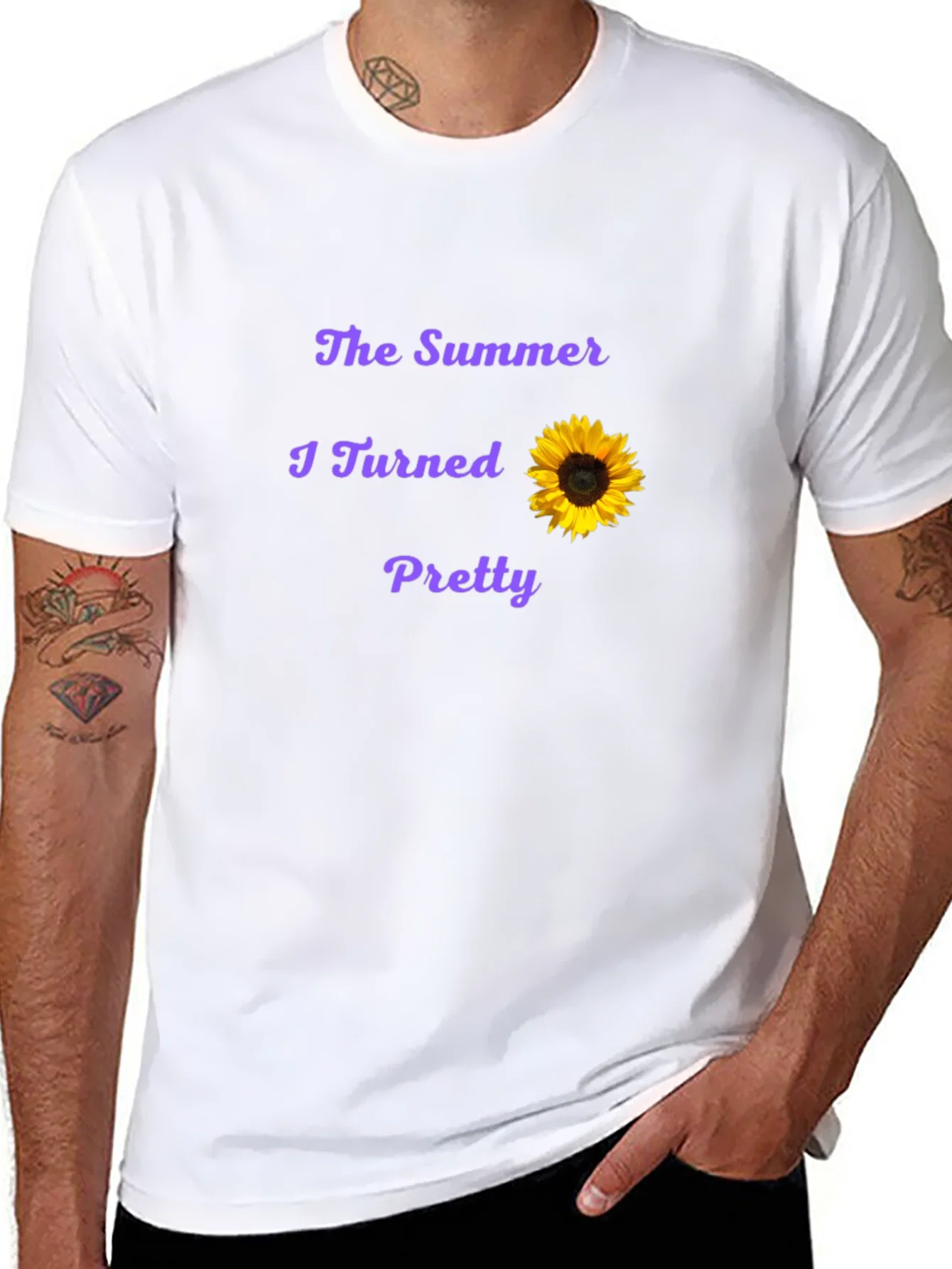 Rebbecca The Summer I Turned Pretty Sunflower T-Shirt