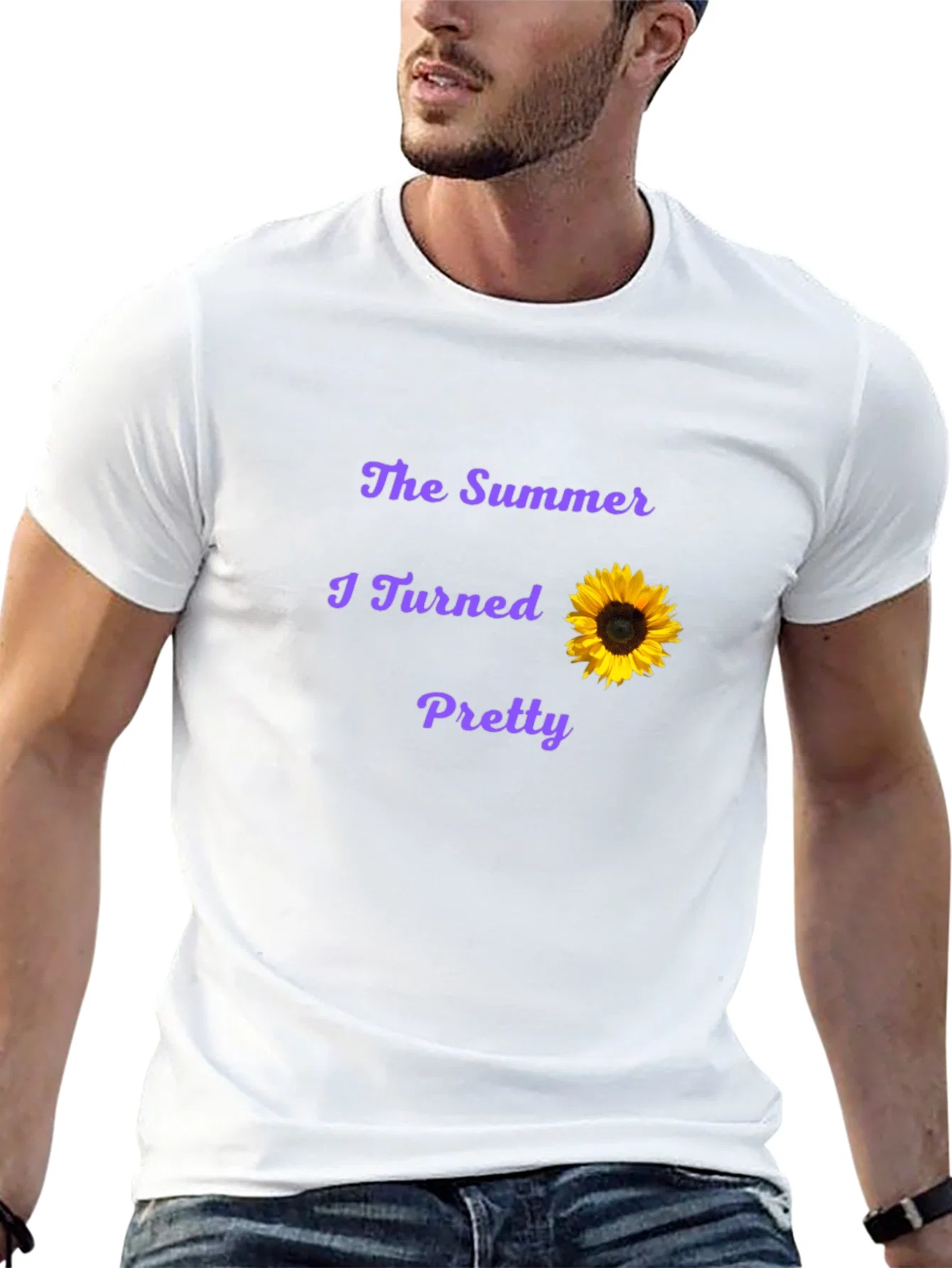 Rebbecca The Summer I Turned Pretty Sunflower T-Shirt