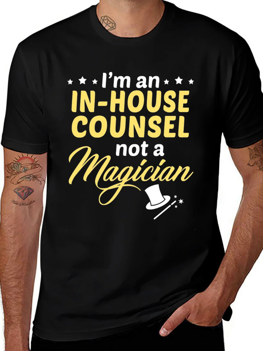 Camiseta Humor¨ªstica: Abogado Interno No Mago