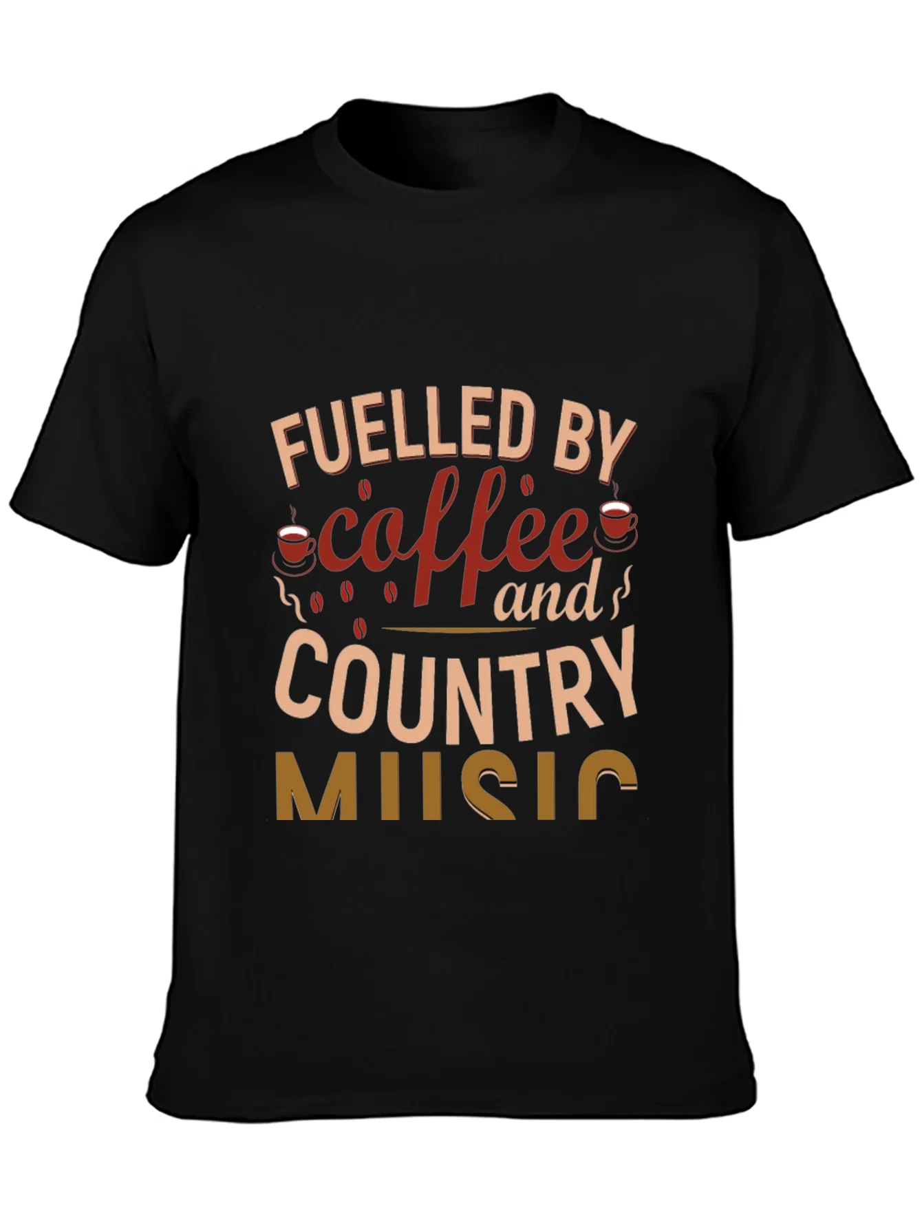 Rebbecca Coffee & Country Music Graphic Tee