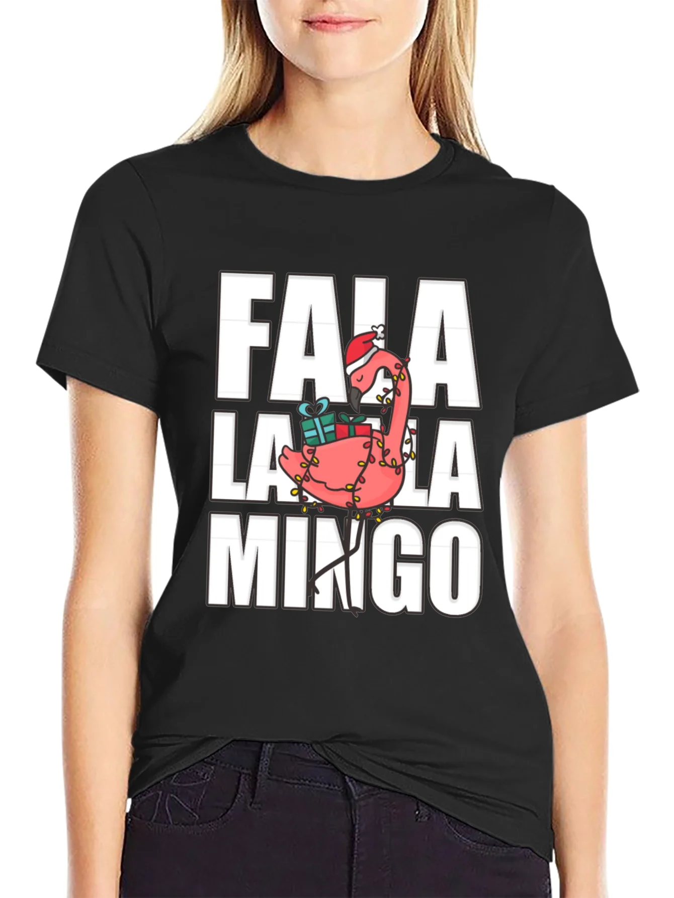 Camiseta Navide?a Fala La La Mingo Flamenco